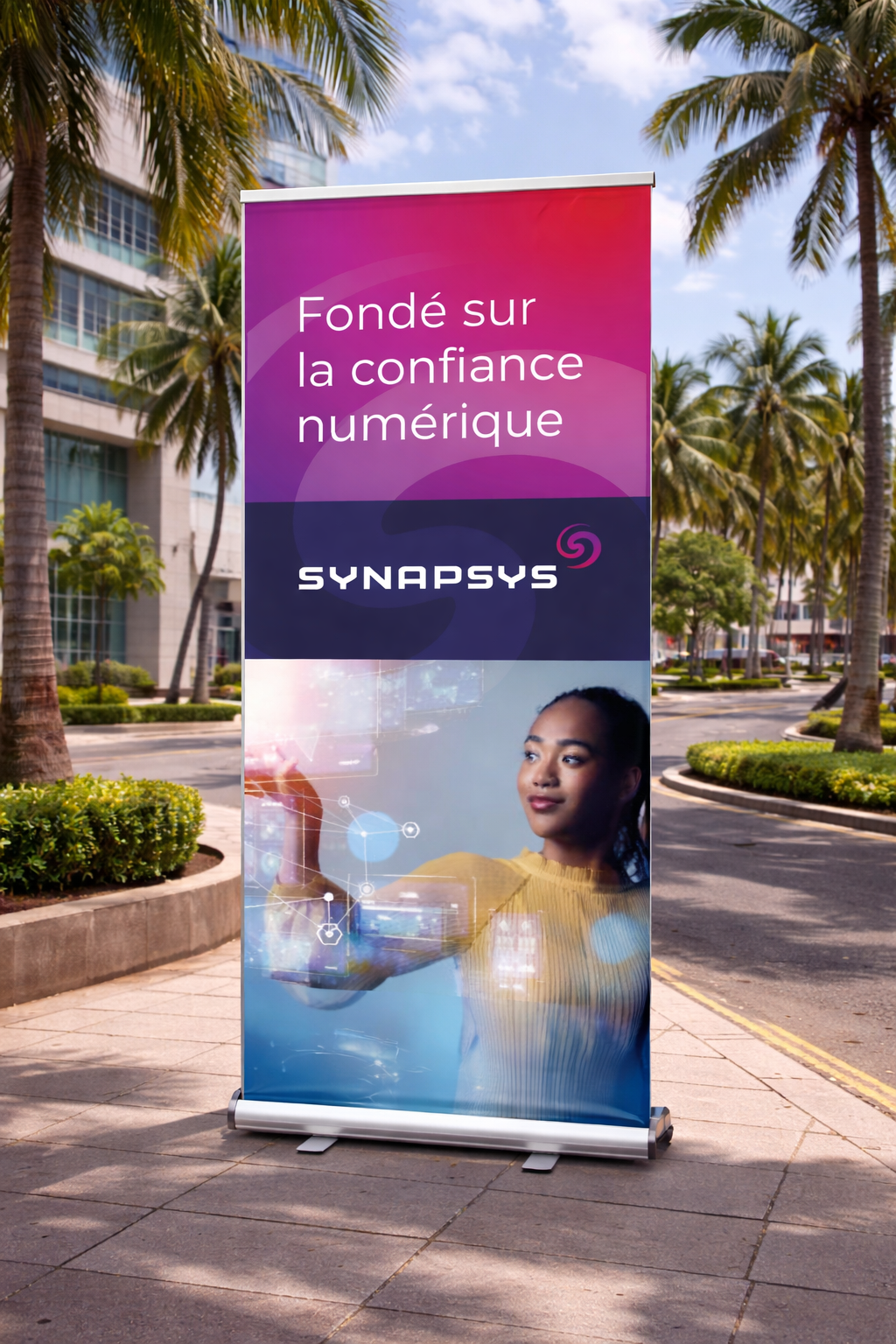 Panneau promotionnel SYNAPSYS à Dakar.png