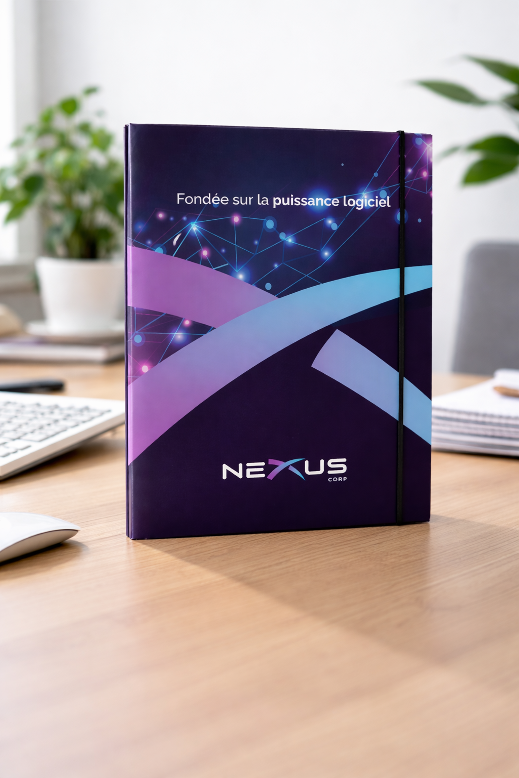 Dossier Nexus Corp sur bureau moderne.png