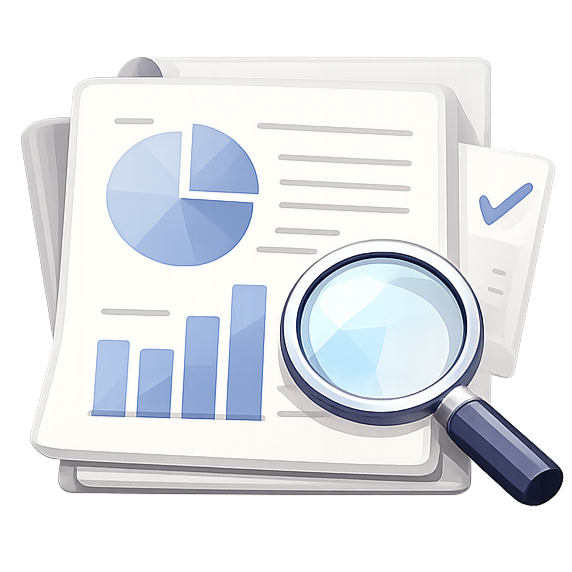 Geometric drawing of an outline square with sections divided by vertical, horizontal, and diagonal lines.