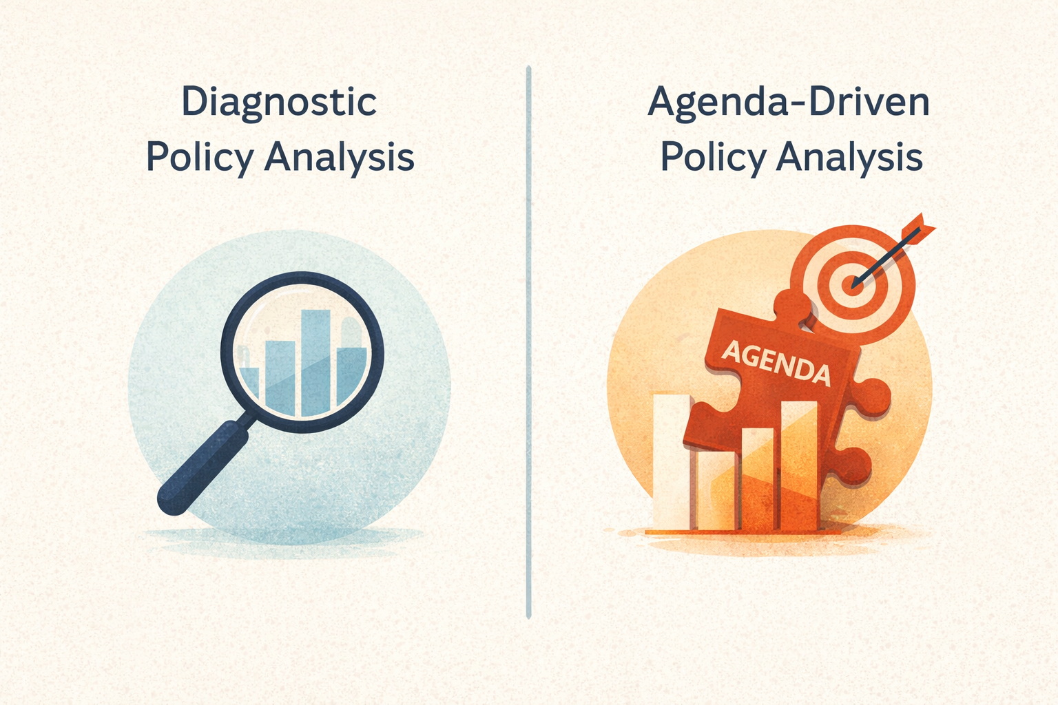 Diagnostic Analysis vs Agenda-Driven Analysis