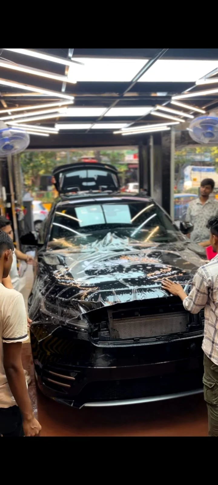 Range Rover Velar Paint Protection Film ghansoli NaviMumbai
