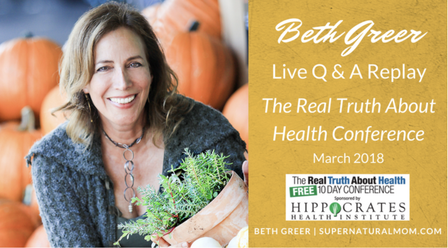 How to Avoid Harmful Toxins, Help Your Body Heal and Have More Energy” | Live Q&A with Beth Greer [Replay]
