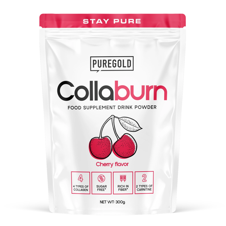 PUREGOLD CollaBurn Collagen Drink Powder 300gr Cherry