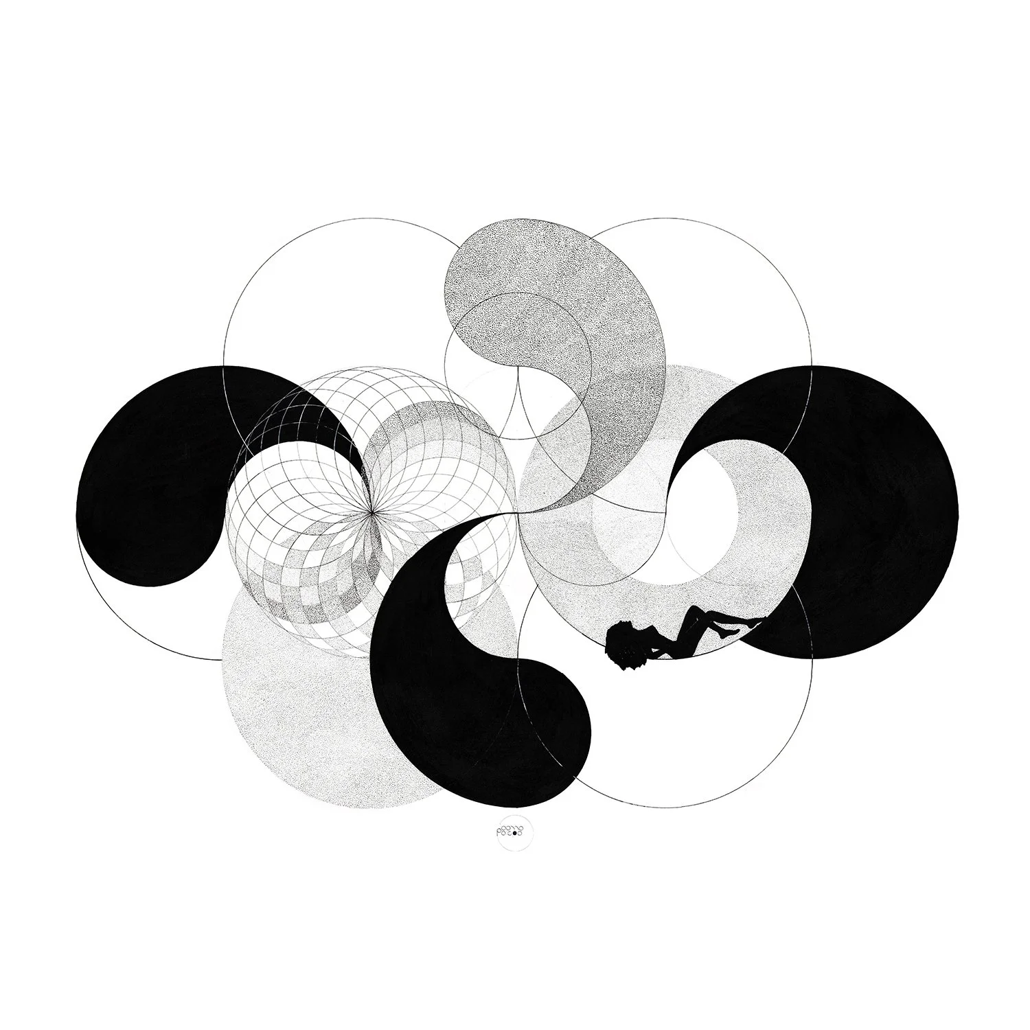 Breath of Fire - Geometric Fine Art Print