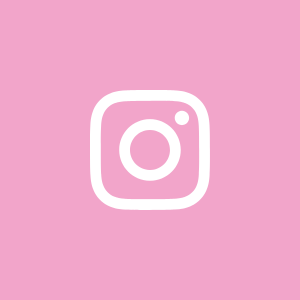 Logo d'Instagram sur un fond rose