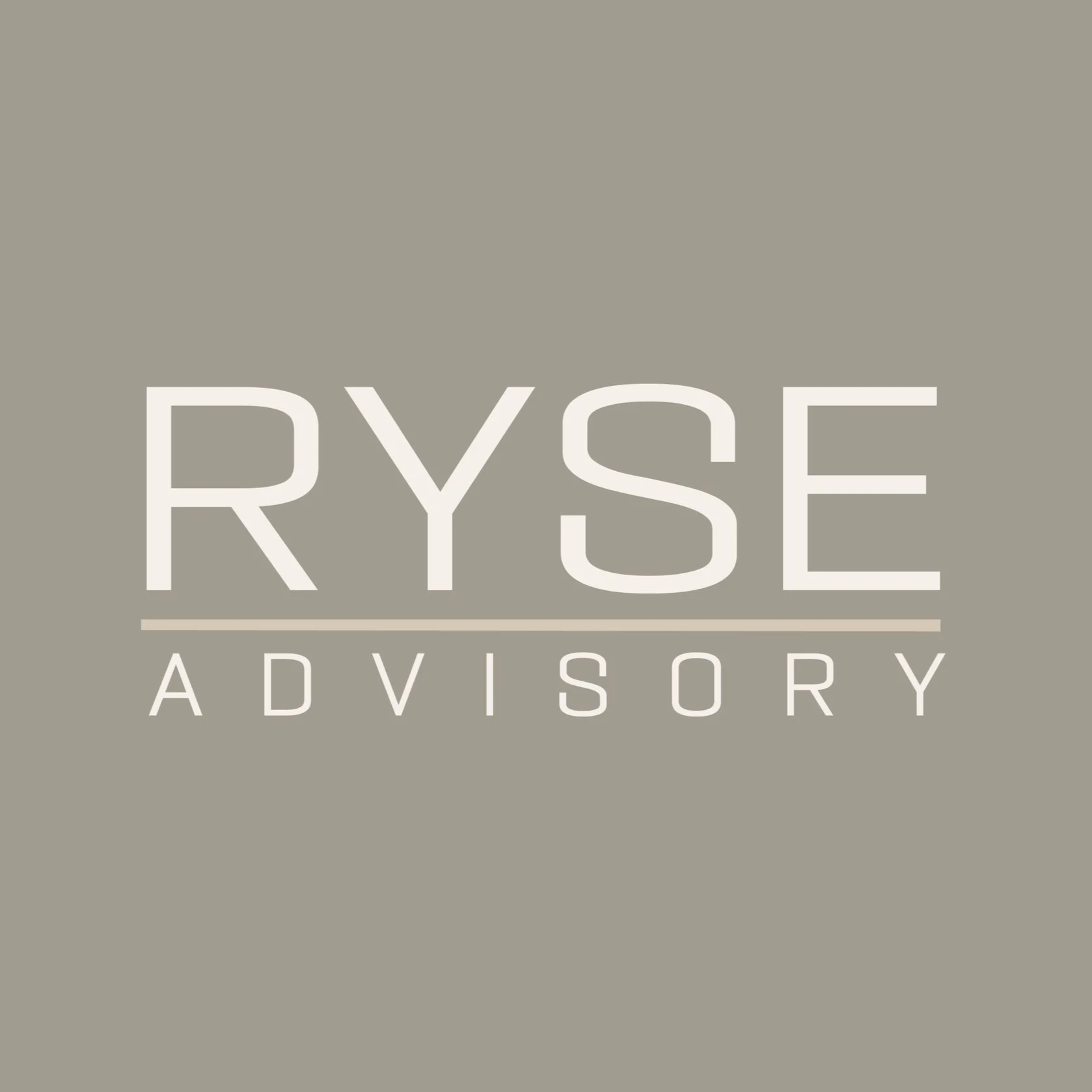 A warning label with the large text 'RYSE' and the word 'ADVISORY' below it.