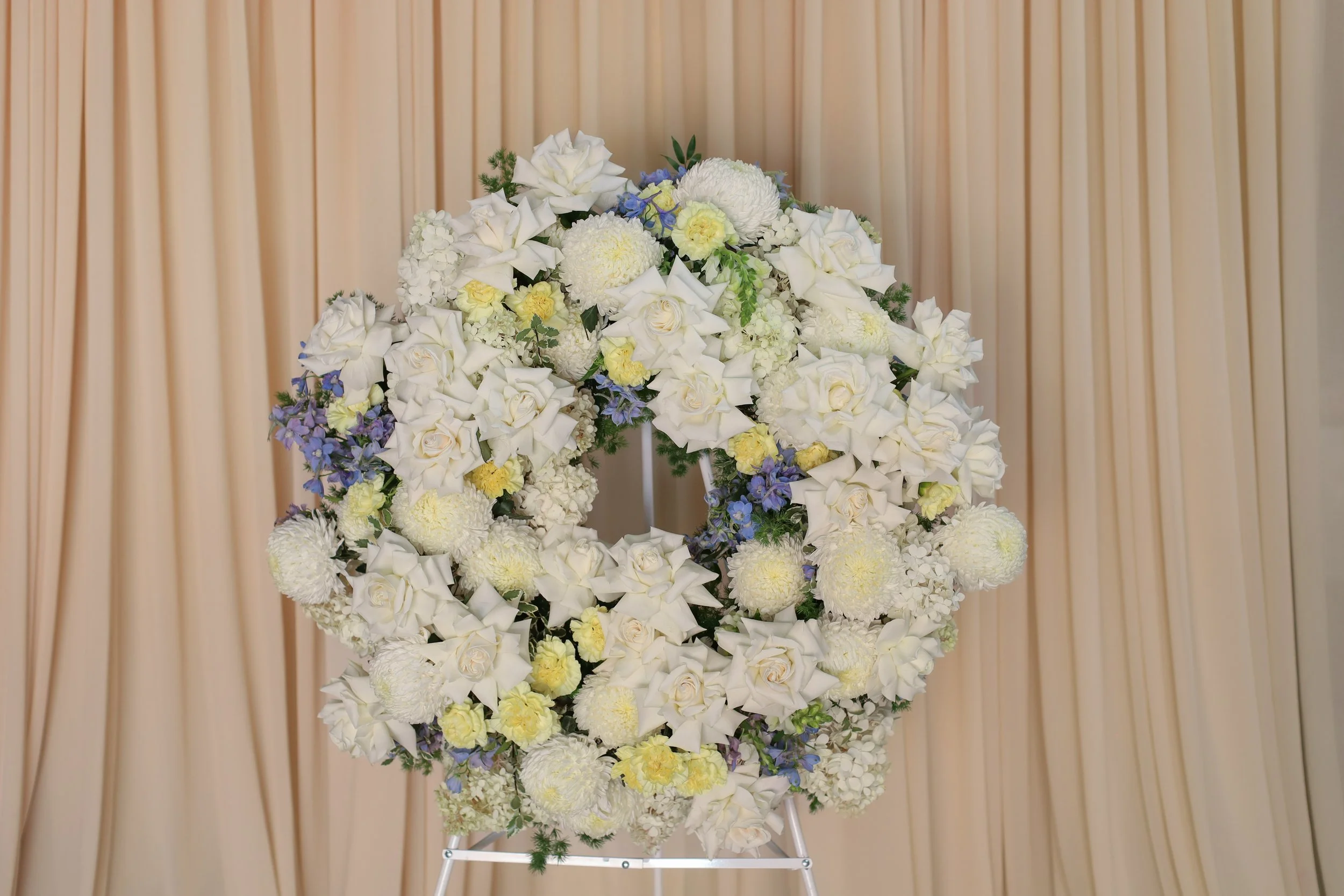Flower Wreath III