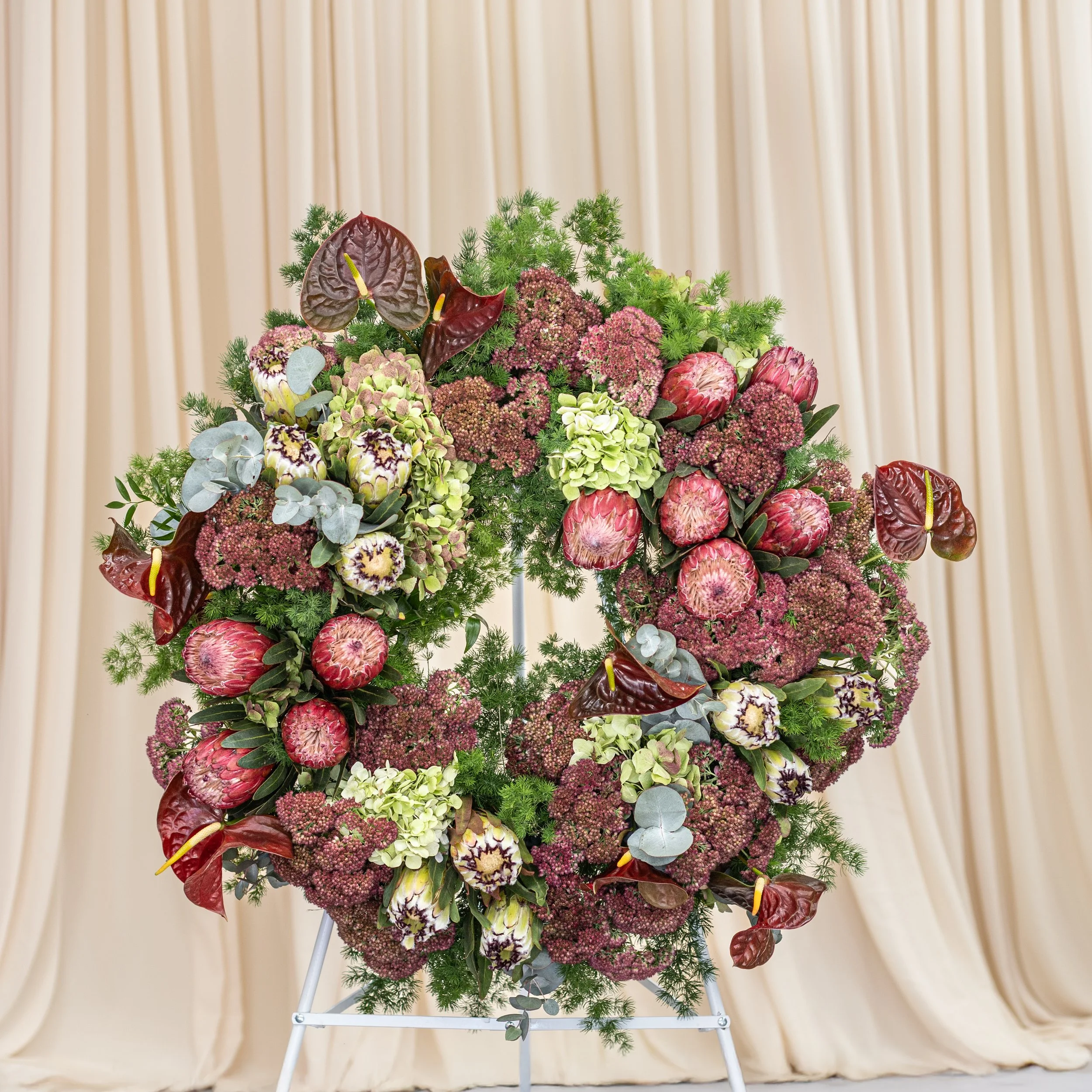 Flower Wreath I