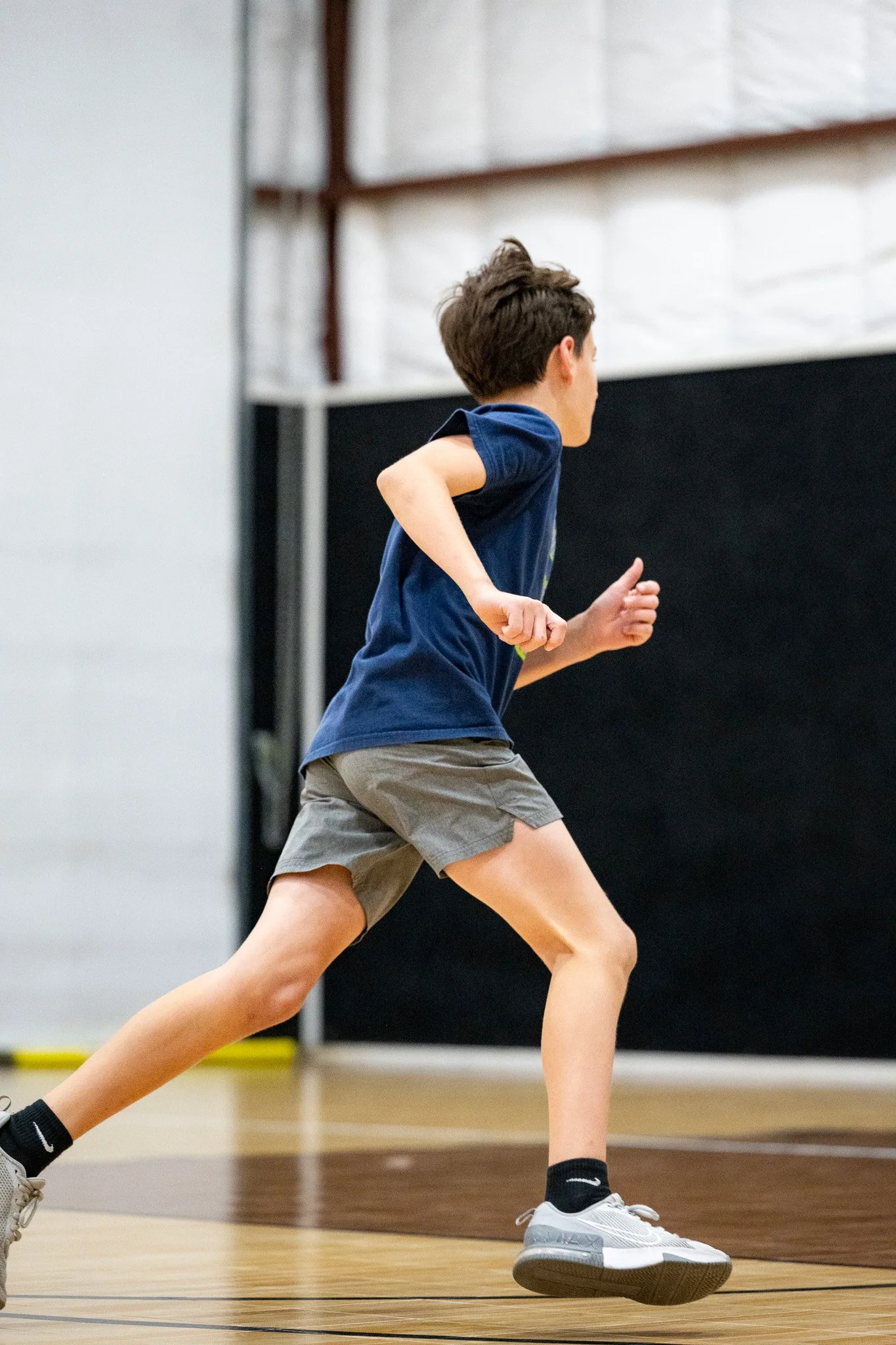 Student participating in athletic activity during DSSC Explorium program in Dripping Springs