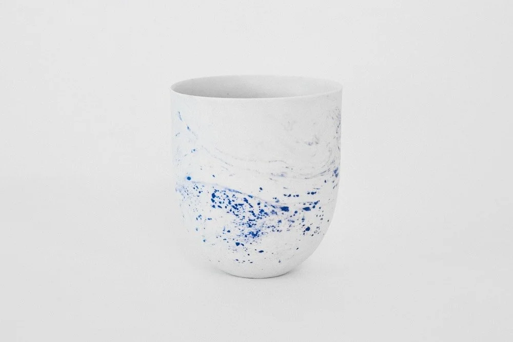 Kim Hojung - Flux tasse bleue  VIII