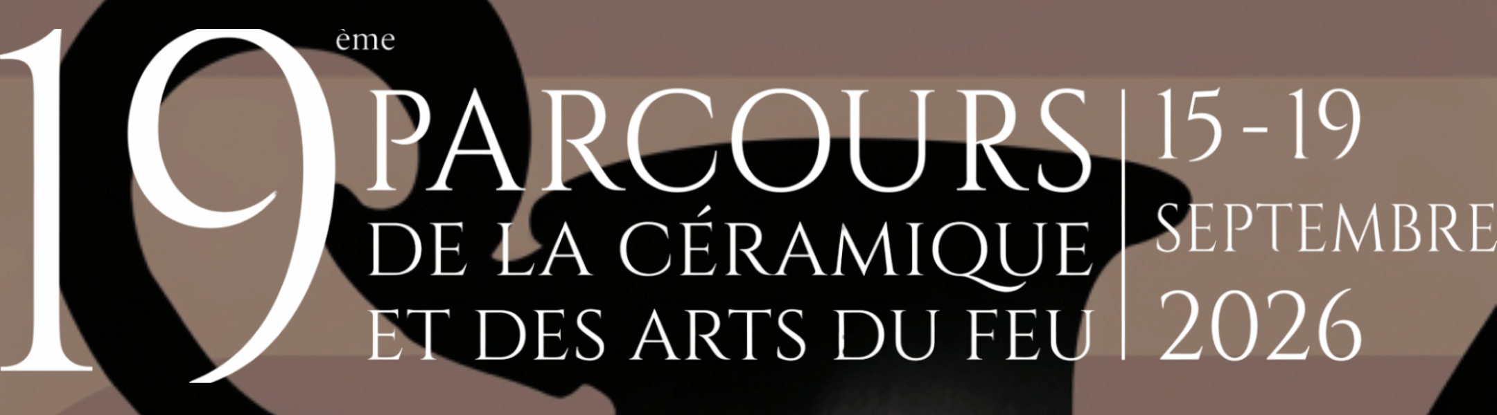 Logo du 19ème parcours de la céramoique