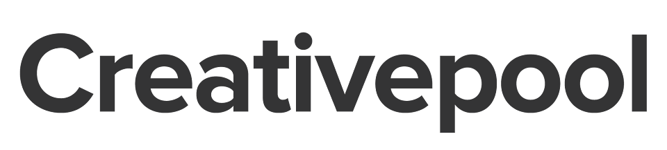 Logo of Creativepool with the text 'Creativepool' in black.