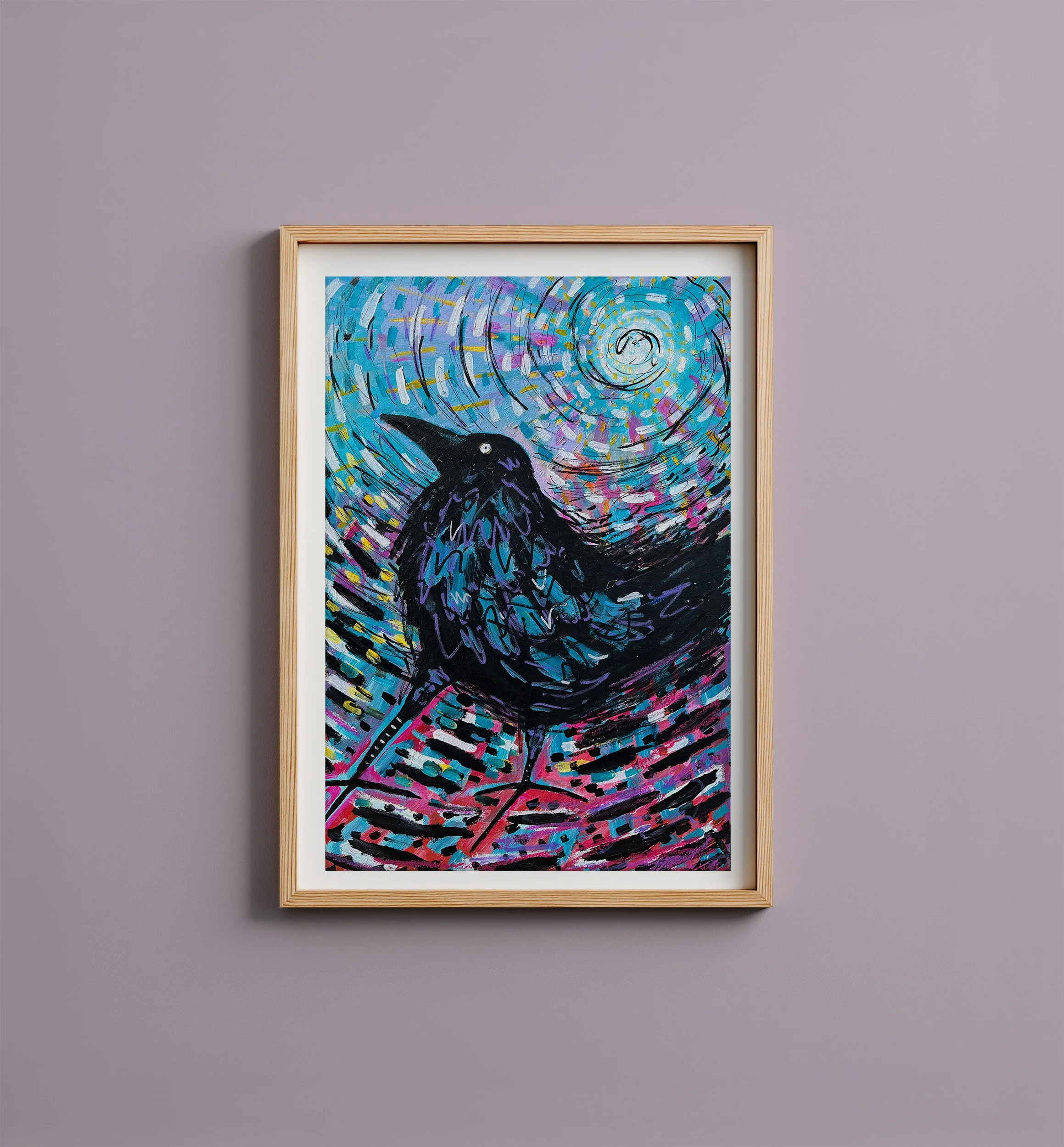 Stoned Crow - Sky Portal Print