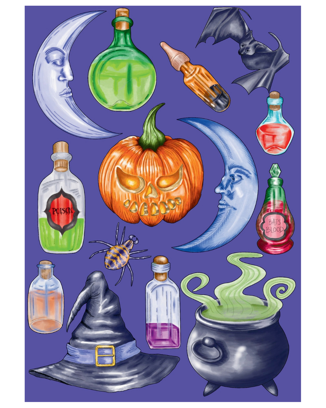 Halloween Paper Craft Kit