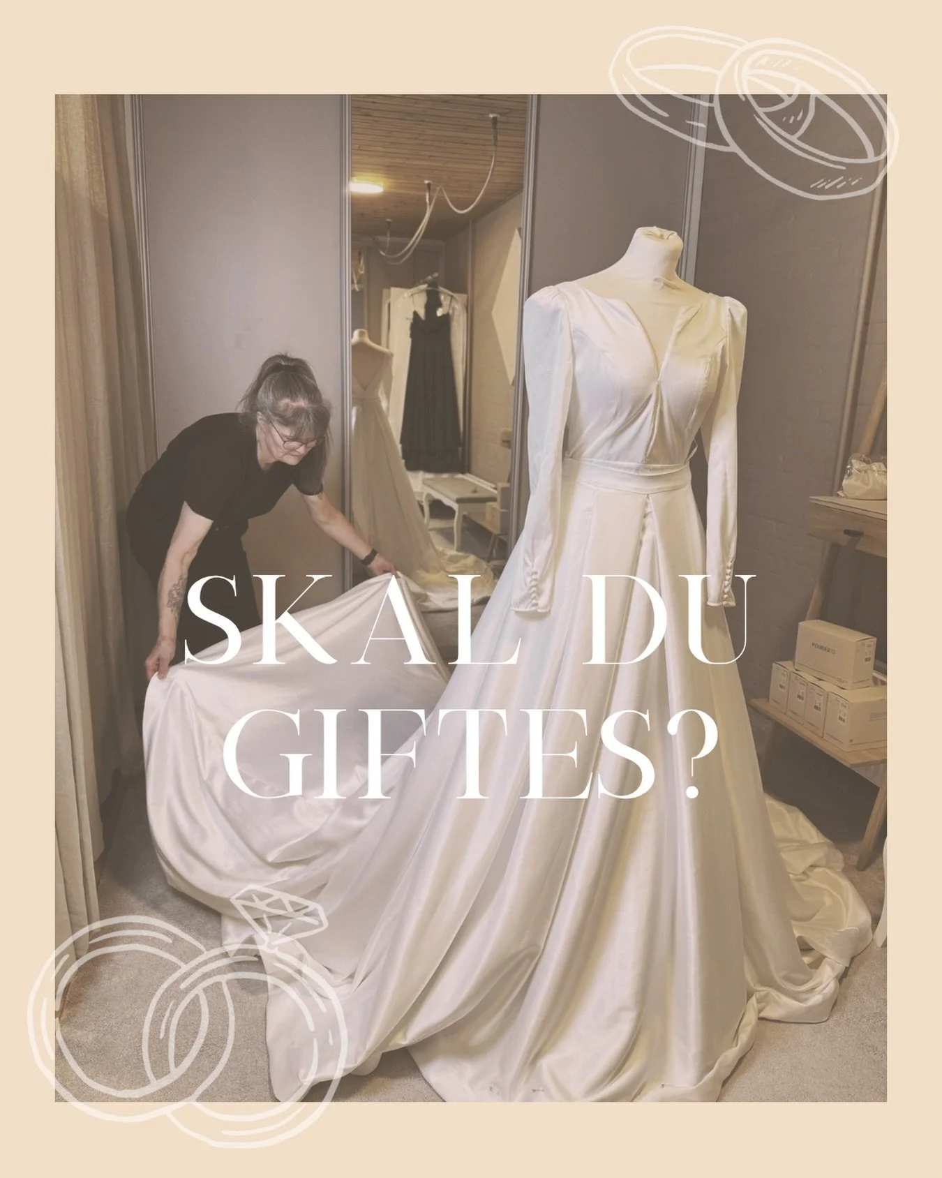 👰&zwj;♀️ Skal du giftes?💍

Lad mig hj&aelig;lpe dig med at f&aring; din kjole til at sidde, som den skal - s&aring; du kan f&oslash;le dig smuk og tryg hele dagen. 

Jeg tilretter ca 150 kjoler om &aring;ret - og har derfor opbygget en stor erfarin