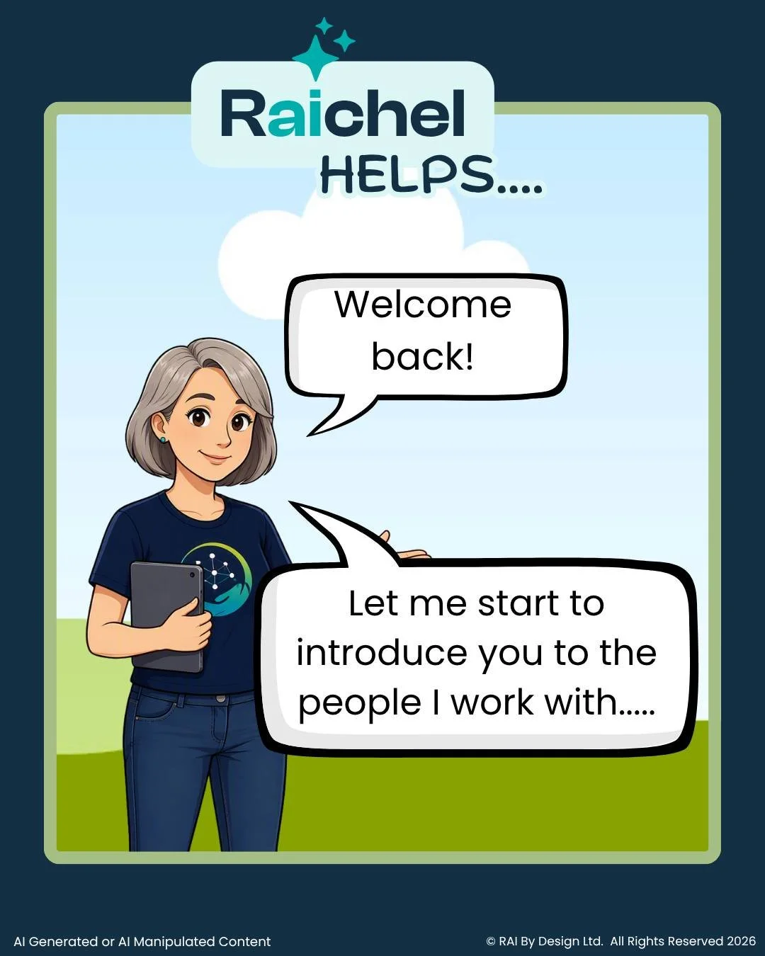 Last week you met our main character Raichel, this week, it's time to meet two more who will join our Responsible AI comic series. 

MEET THE CREW:  DAISY + DASH our AI Founders

These two are founders and entrepreneurs every AI start-up knows

💡Big