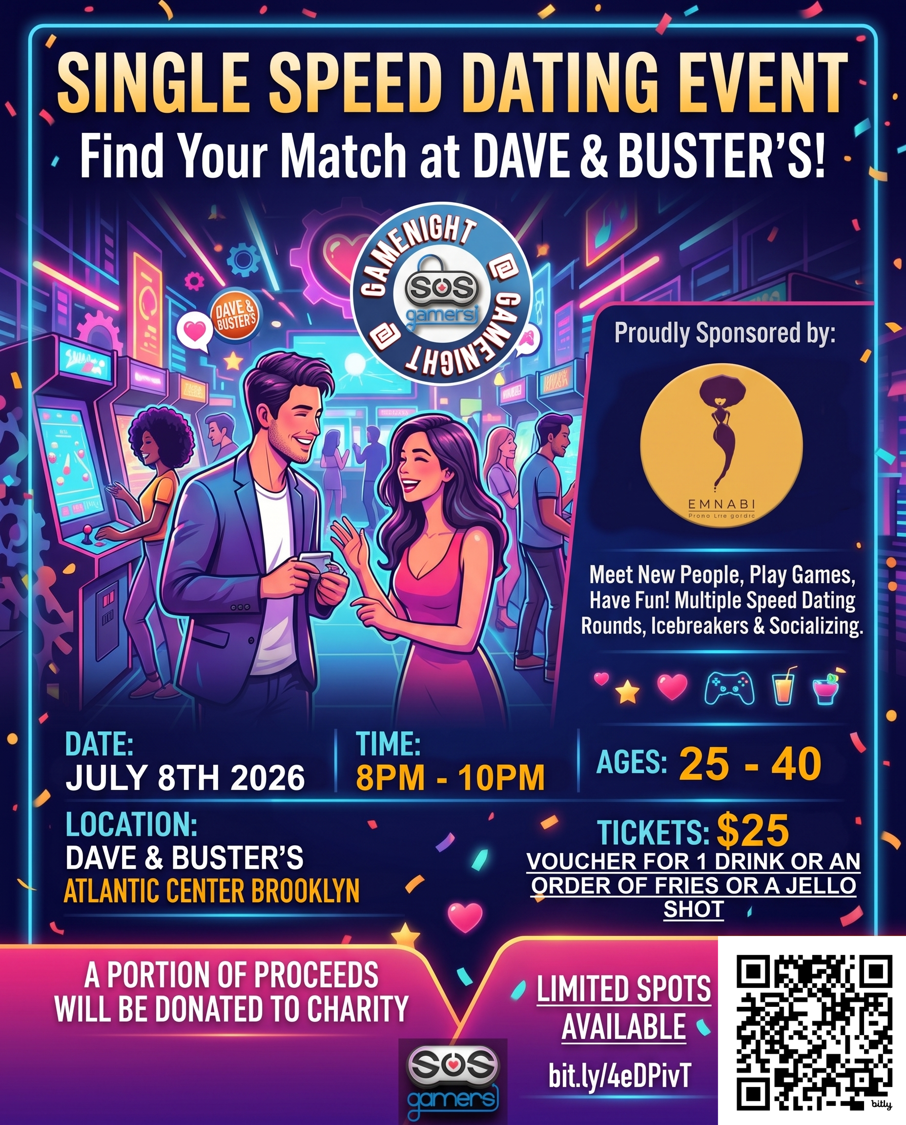 Singles Speed Dating for Charity!