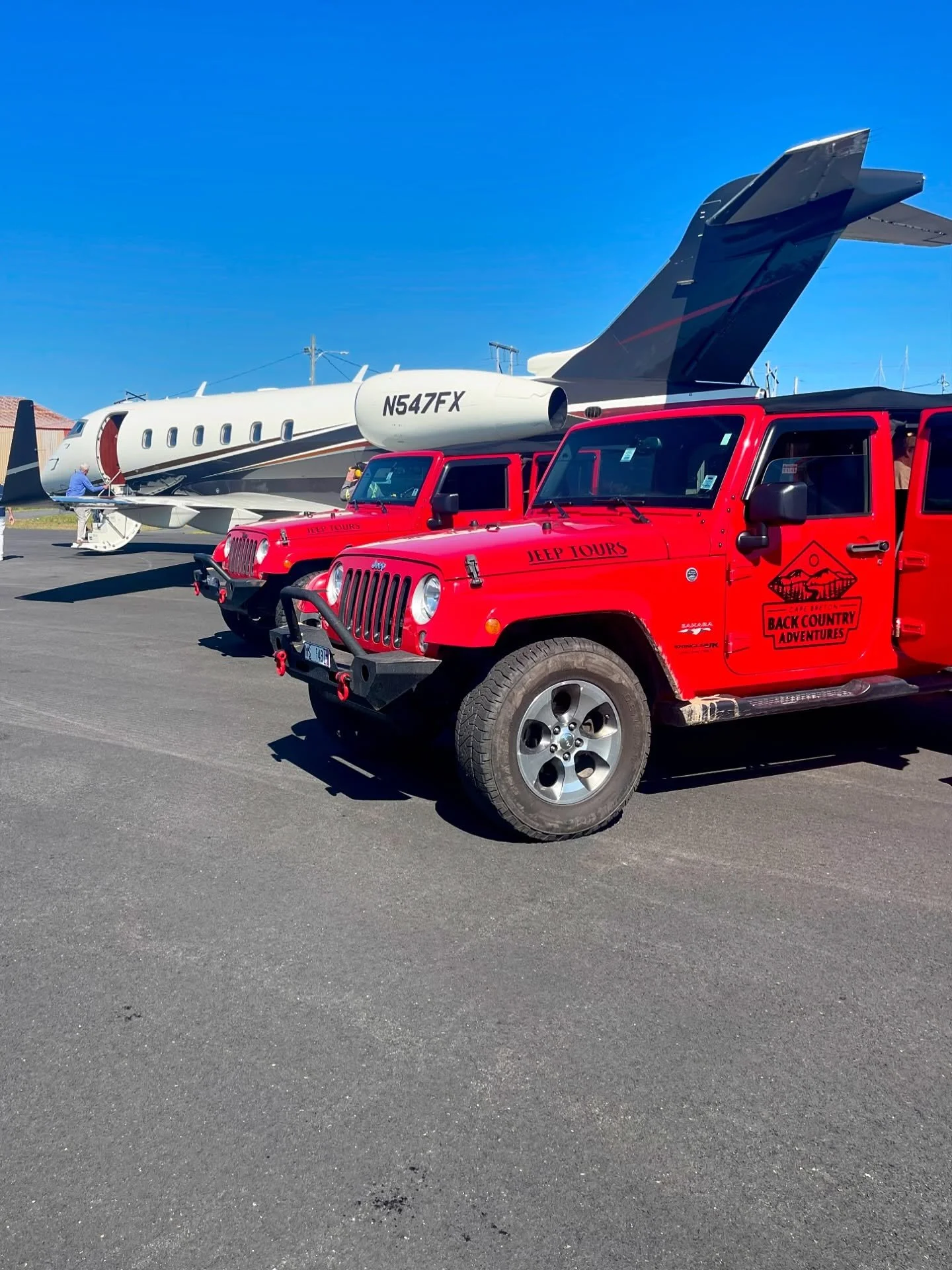 This morning we welcomed private jet clients to Cape Breton in true style. 🛩️🚘🔥

Ahead of their arrival, we curated a bespoke experience featuring private chefs, luxury accommodations, and seamless private transportation.

Ride in style on your ne