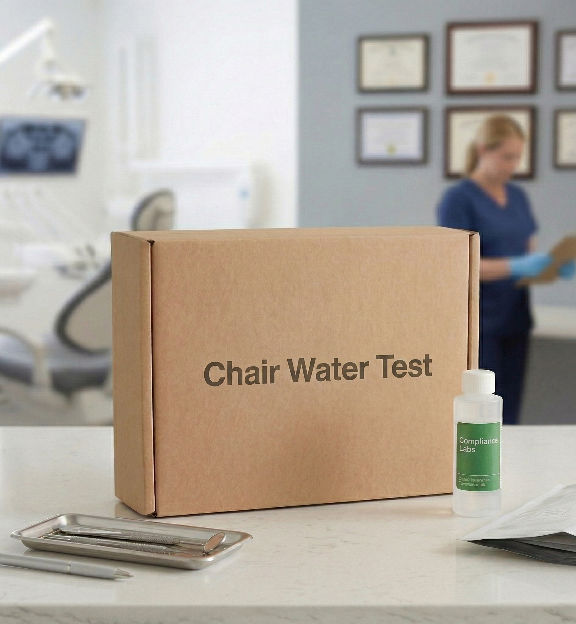Dental Chair Water Test — Quarterly Monitoring
