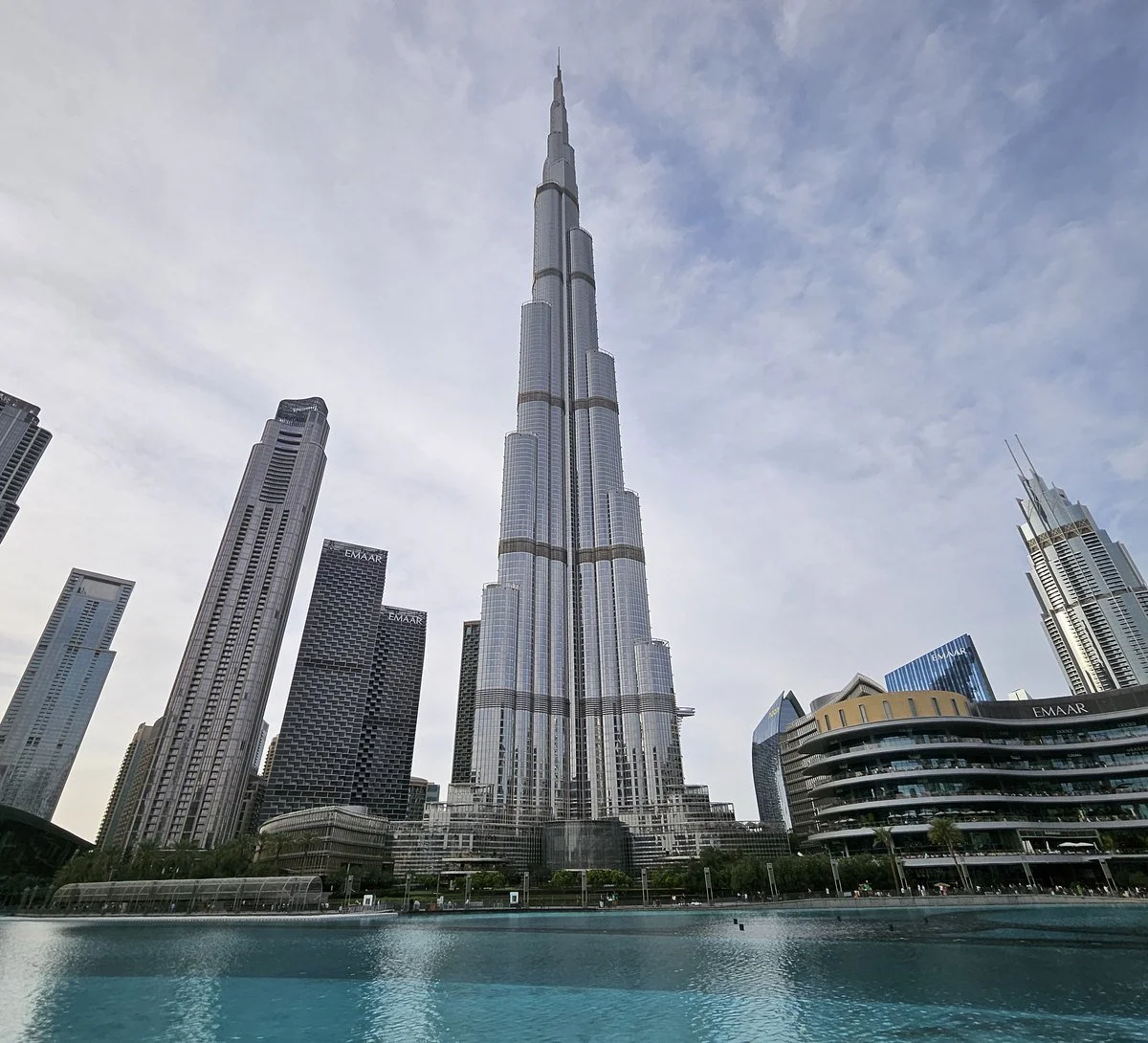 Burj Khalifa and the Dubai Fountain in Downtown Dubai, a core off-plan investment district
