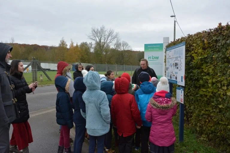 Visit to the Grez-Doiceau wastewater treatment plant