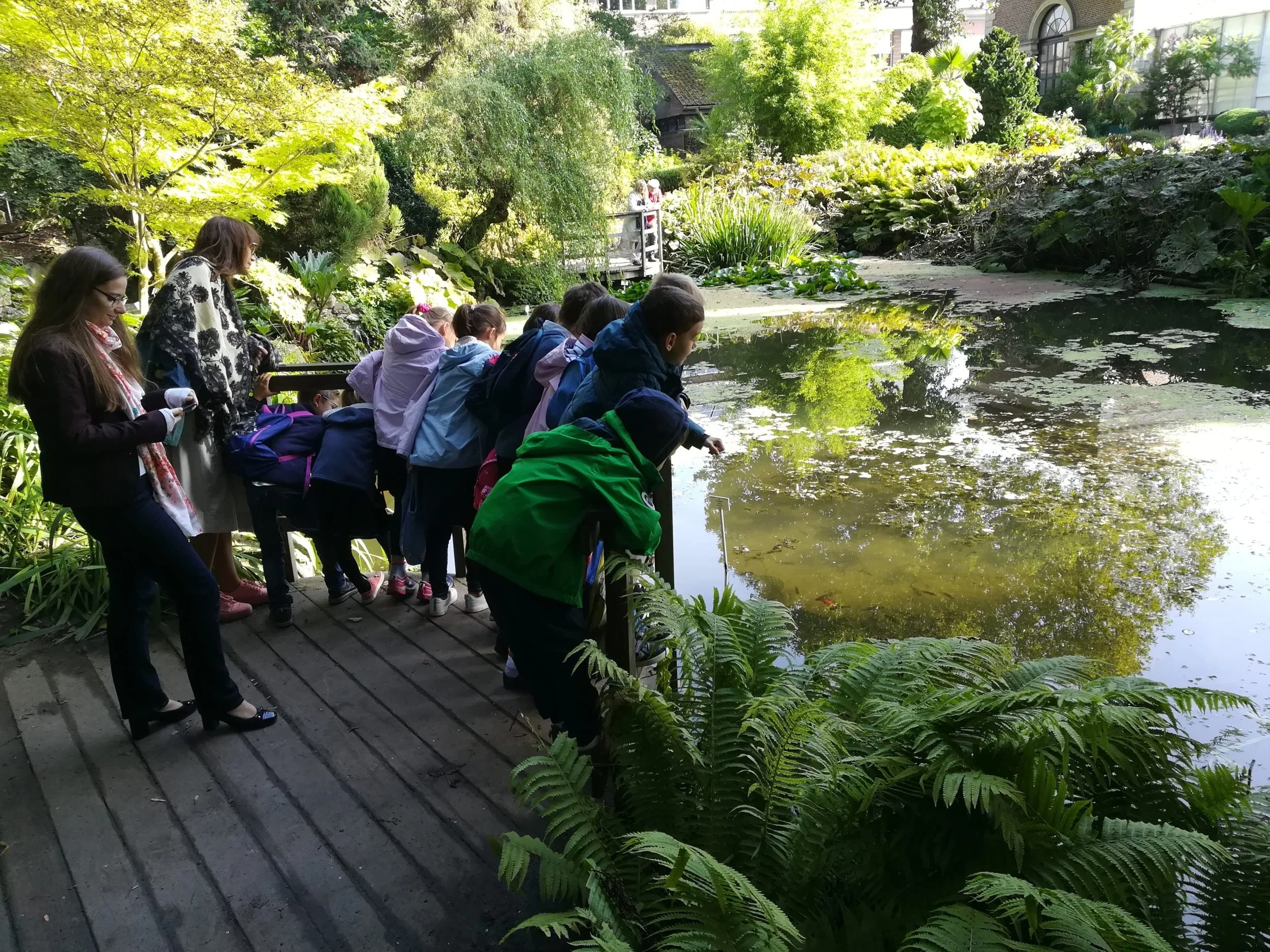 Visit to the botanical garden in Leuven