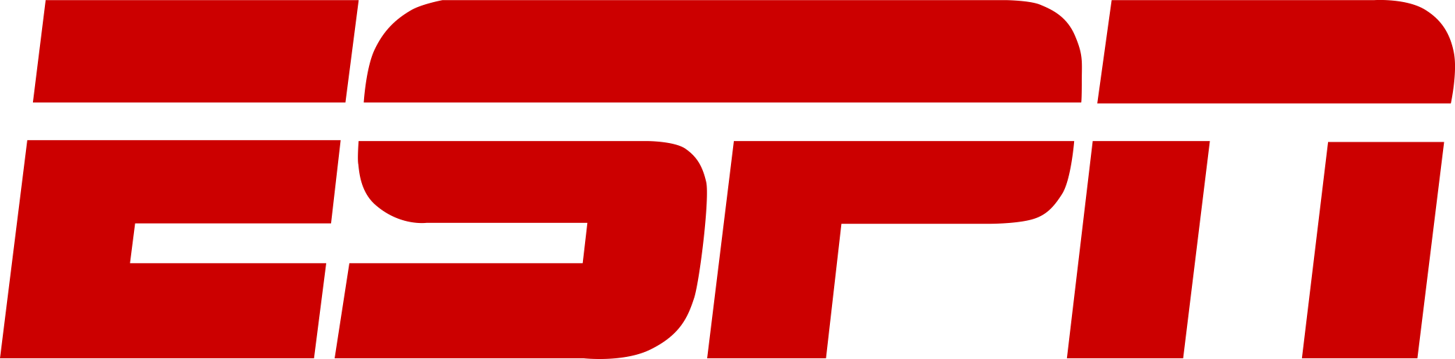 Red and black ESPN logo