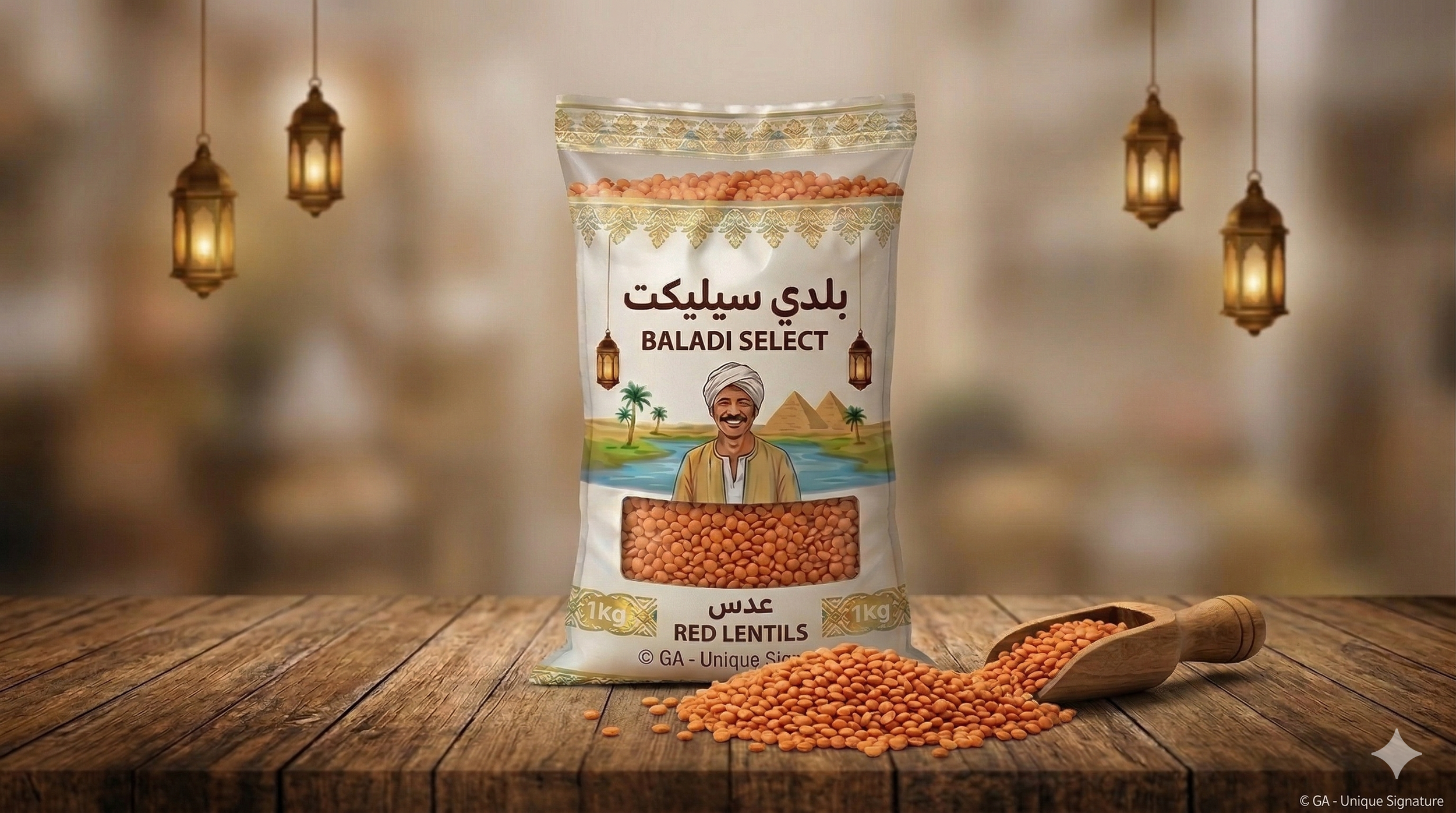 Baladi Select Red Lentils