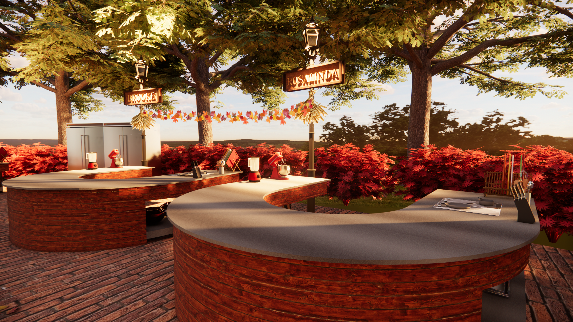 Cooking Show October 2025 
Sketchup and Enscape