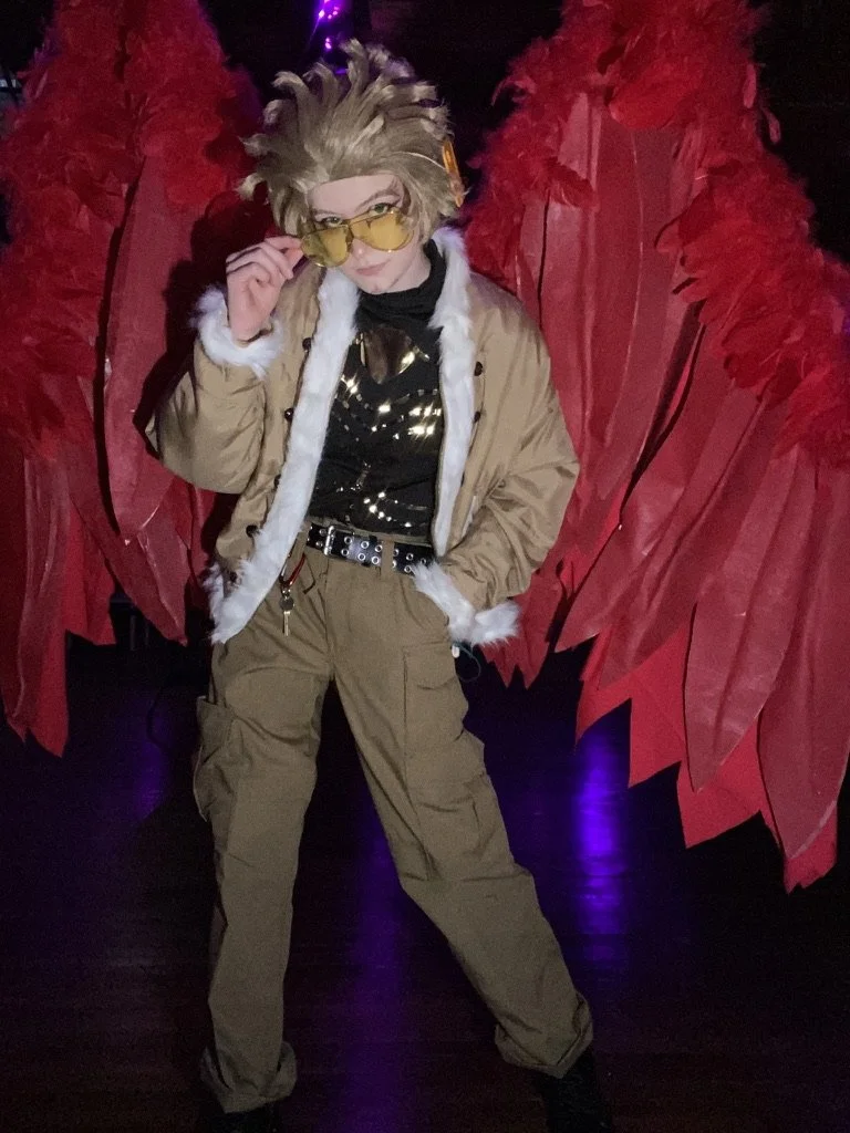 Animatronic Wings Cosplay Hawks BNHA
