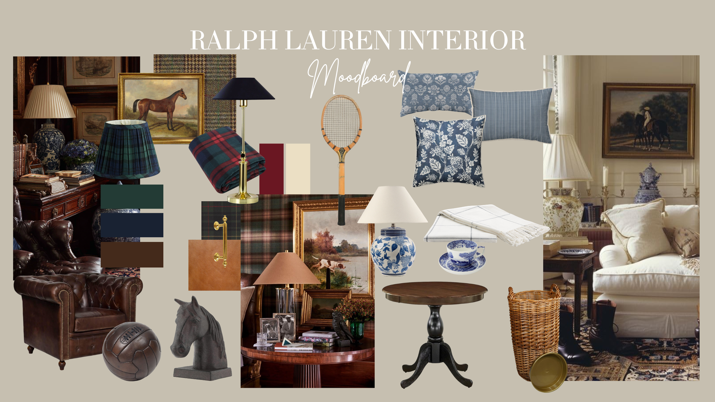 Ralph Lauren Moodboard