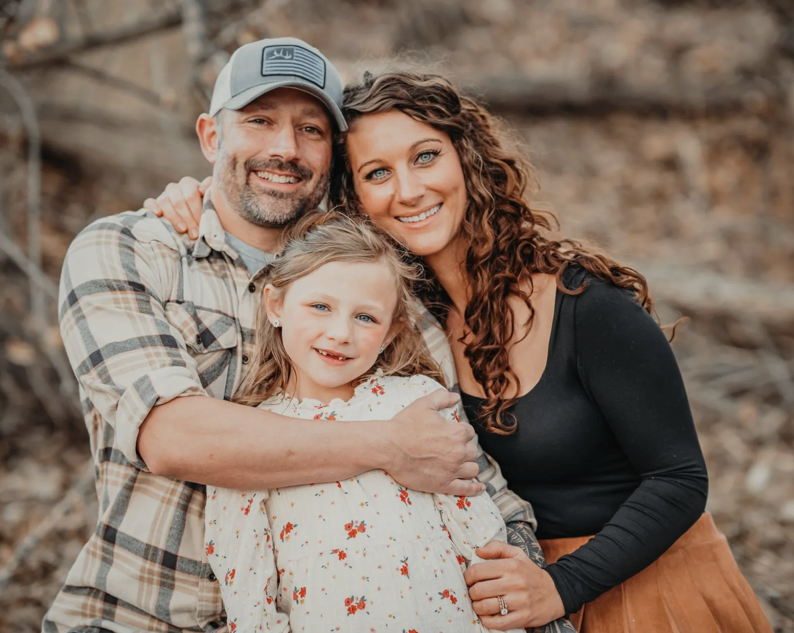 veterinarian and family