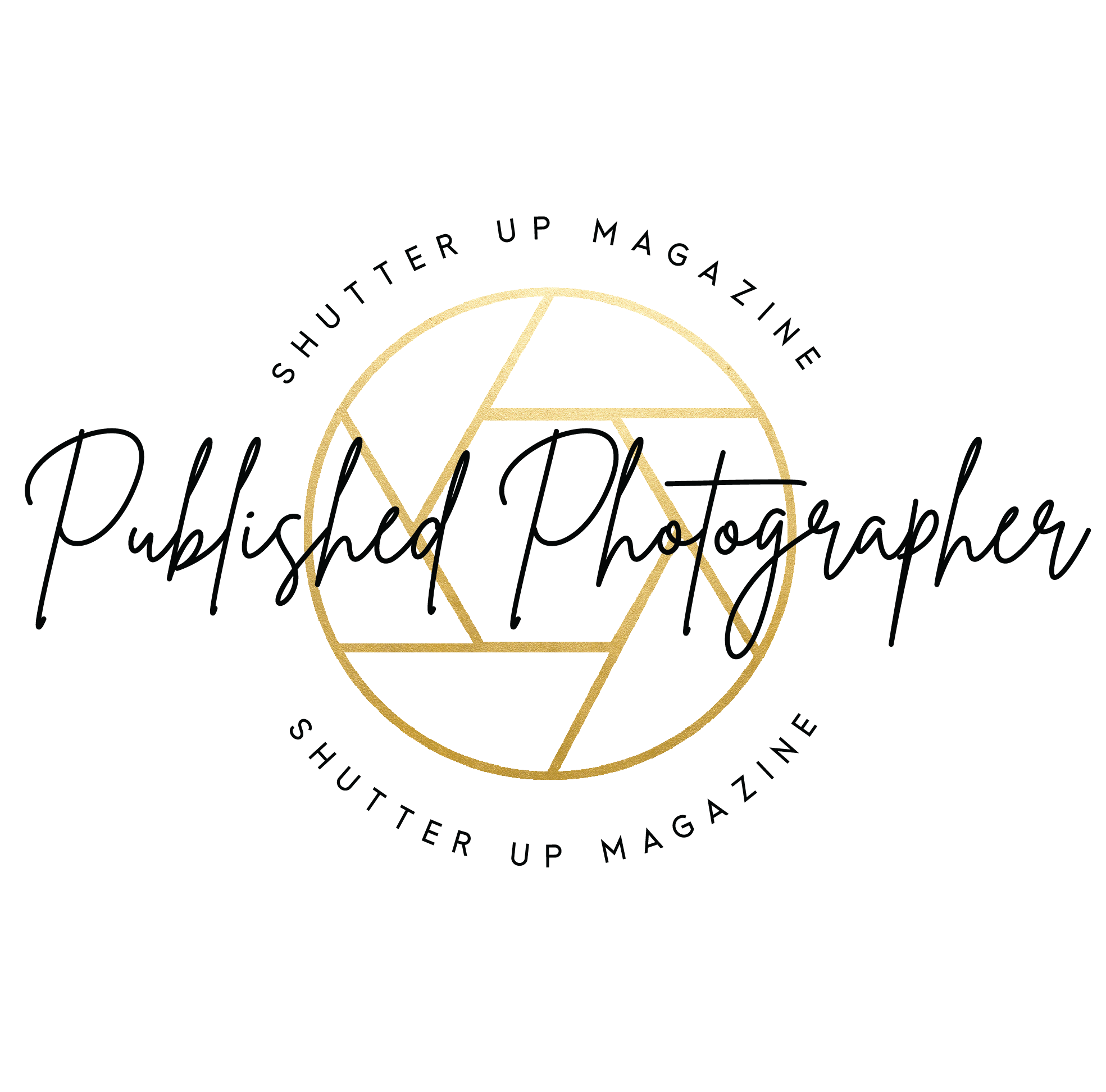 Published Photographer badge for Shutter Up Magazine.