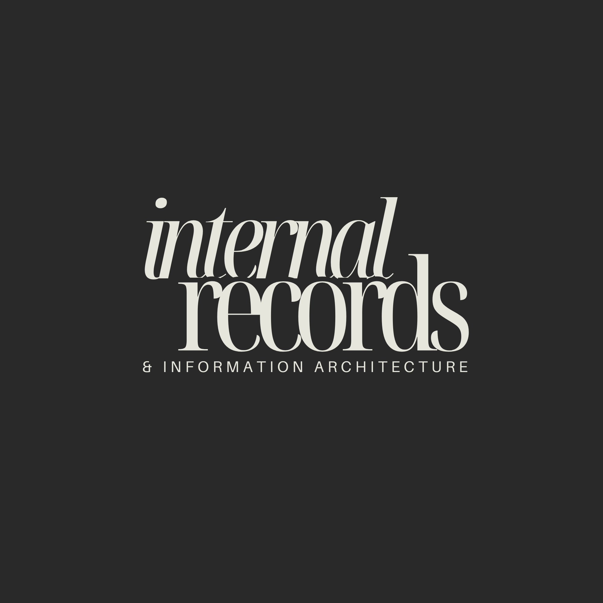 Internal Records & Information Architecture