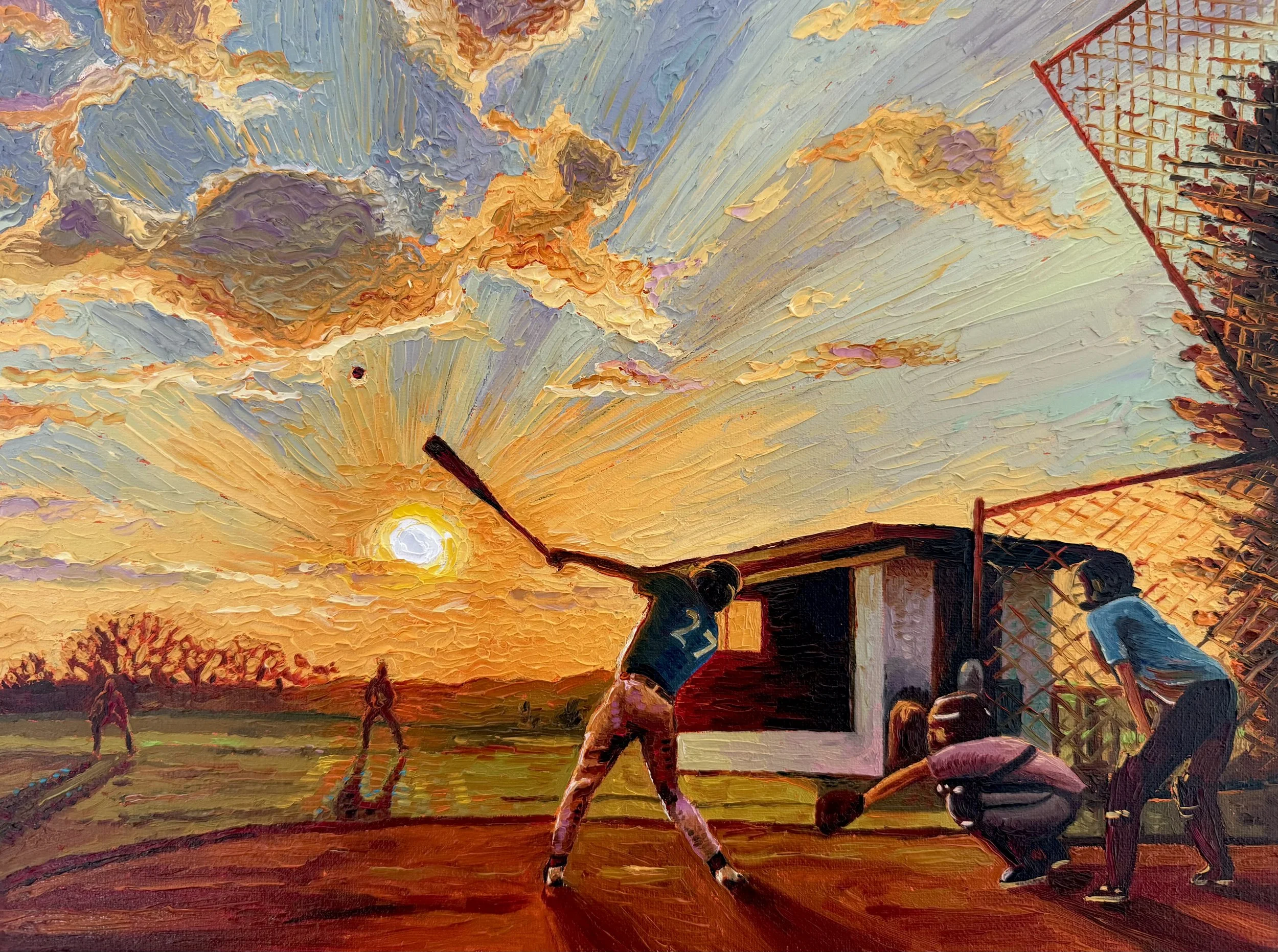 Summerland,
12 x 16 in, oil on canvas