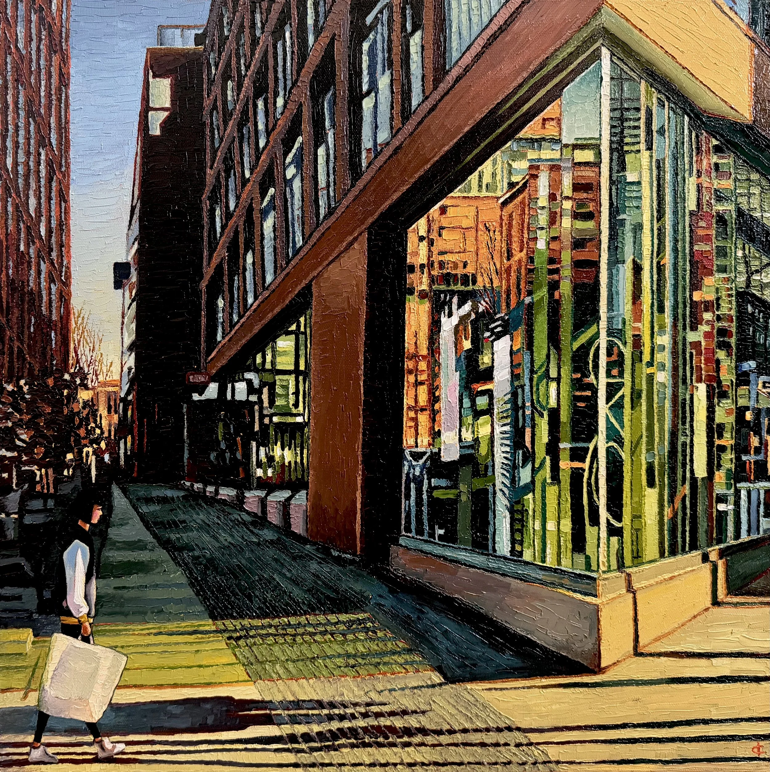 Ghost,
20 x 20 in, oil on canvas