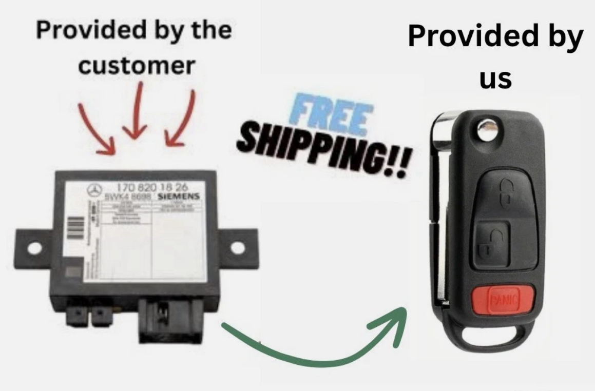 Mercedes FBS2 Early Transponder & Flip Key Programming
