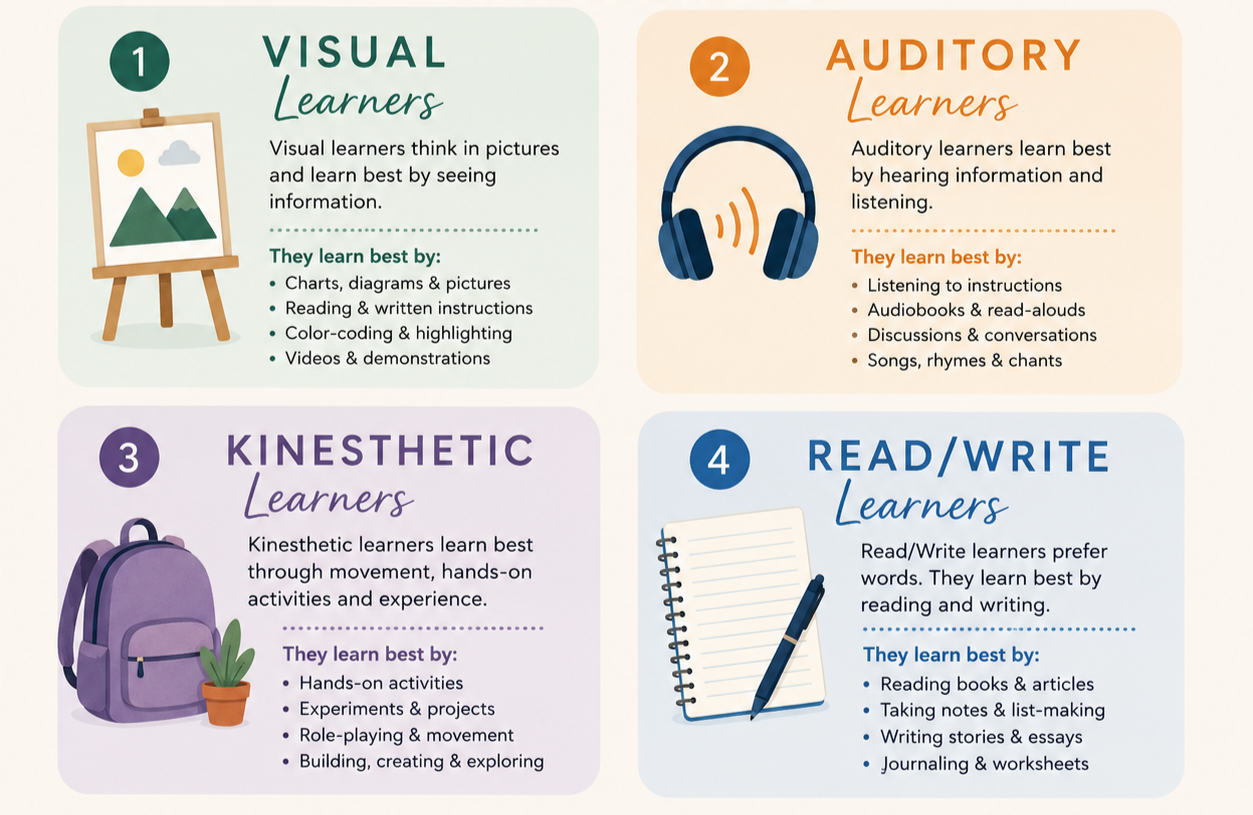 Finding Your Child's Learning Style: A Guide for Homeschool Families