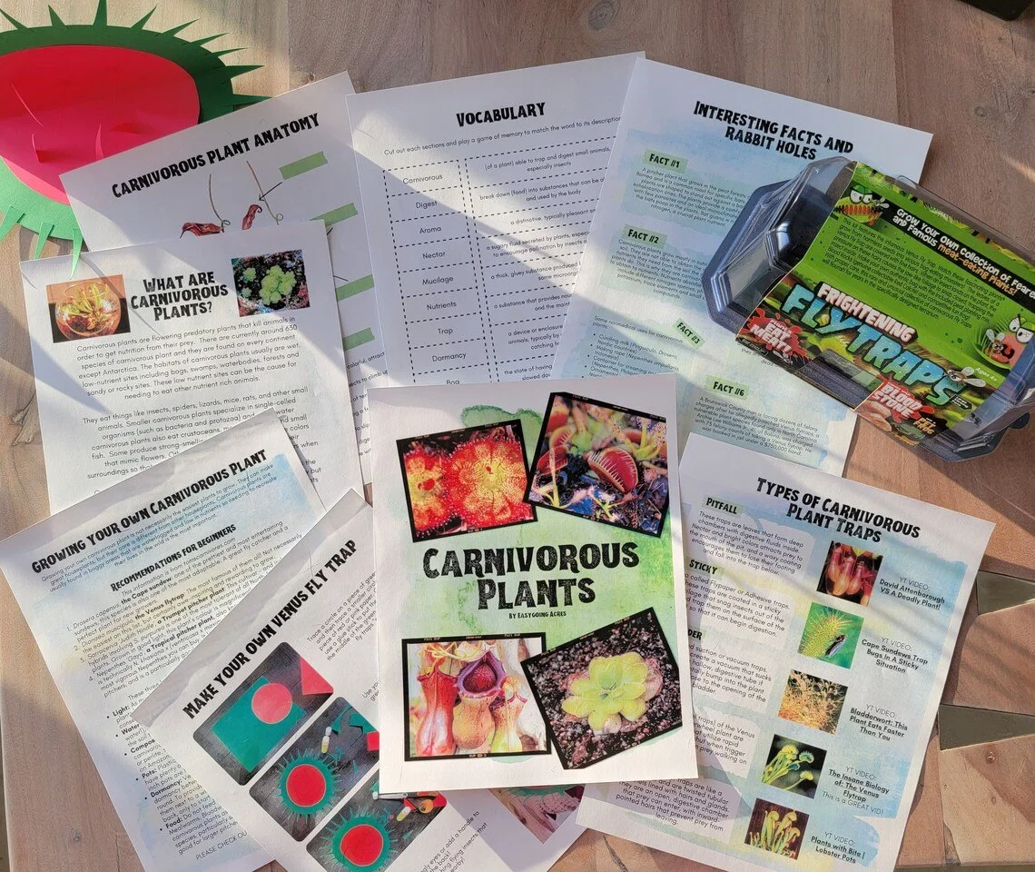 Carnivorous Plants Unit Study