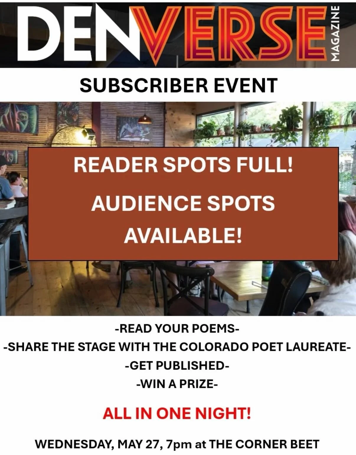 I&rsquo;m reading poetry tonight. Last time I did a reading and only one person I invited came, I felt disappointed. So this time, I didn&rsquo;t tell anyone; I let yall off the hook. 😆😂 Heading there now and could use some good vibes. Debuting 2 t
