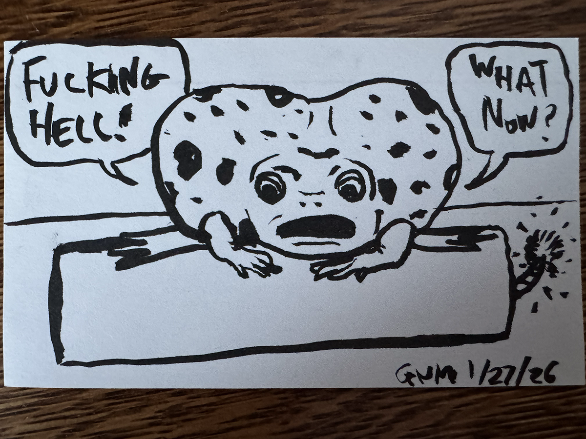Frog, Hell, Firecracker