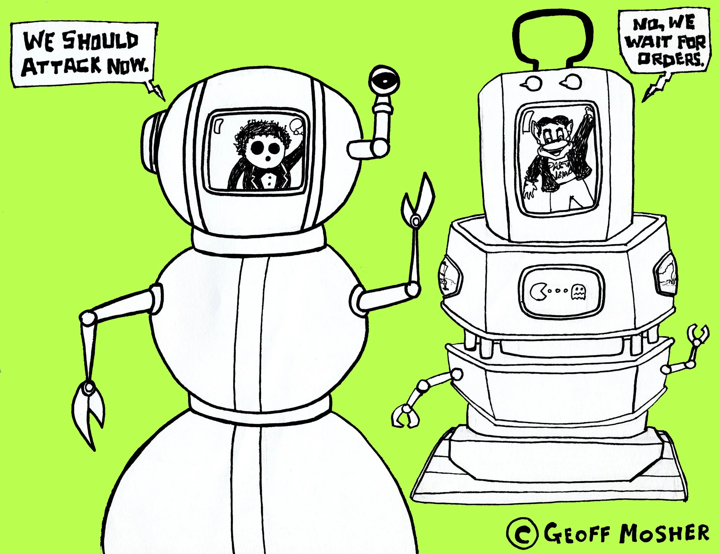 Let’s More Robots!