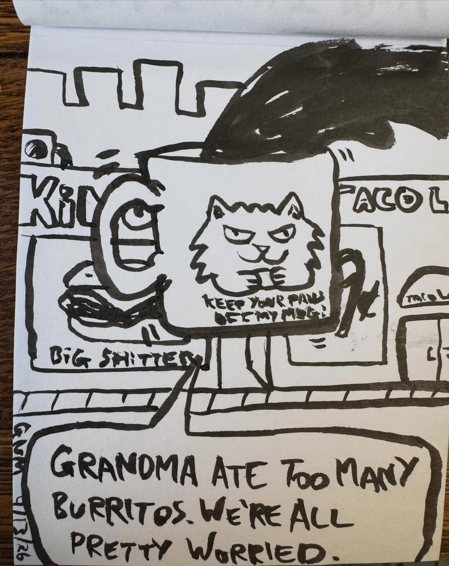 Oh that grandma&hellip;