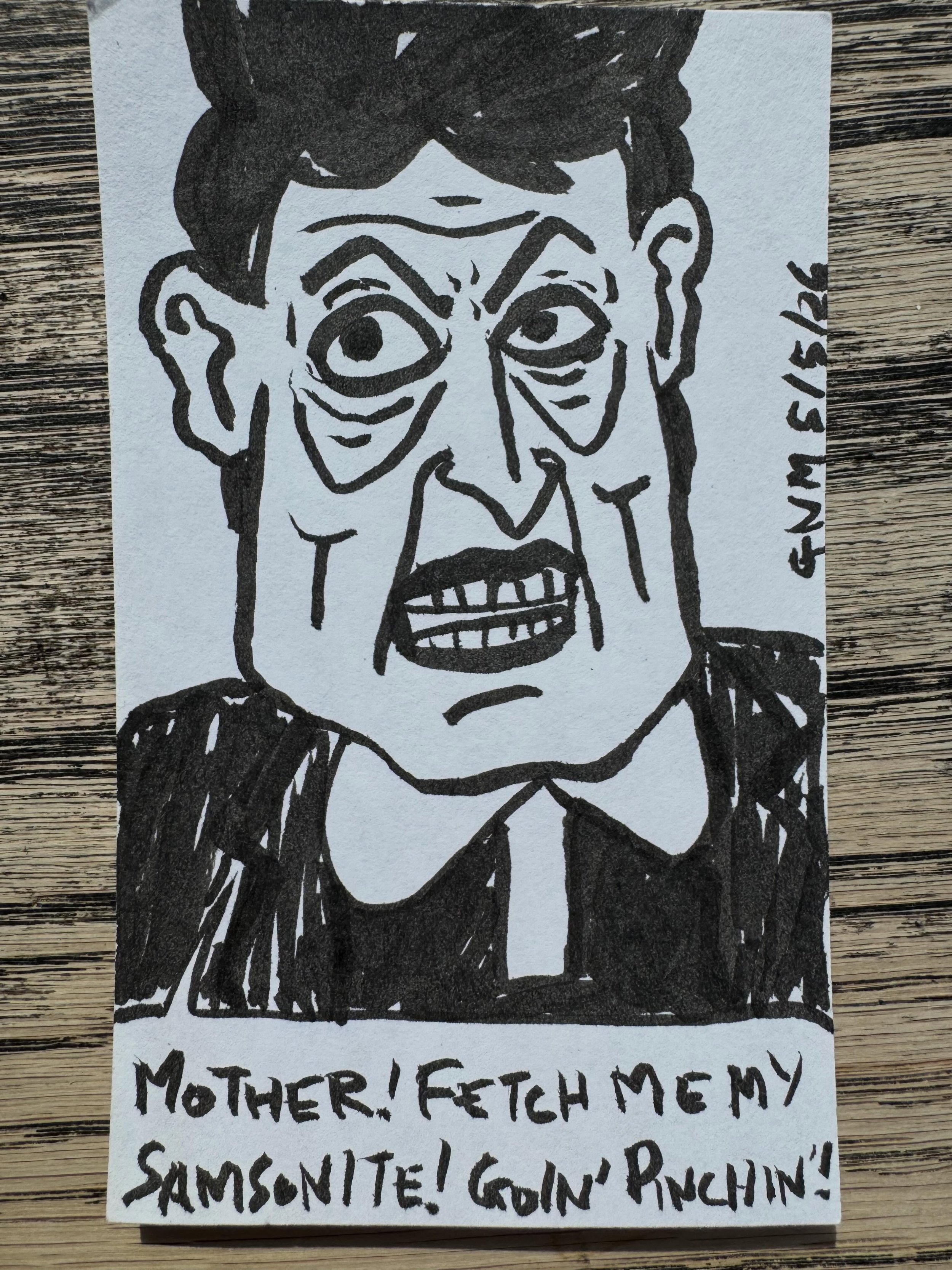 Was feeling kind of Nefarious.