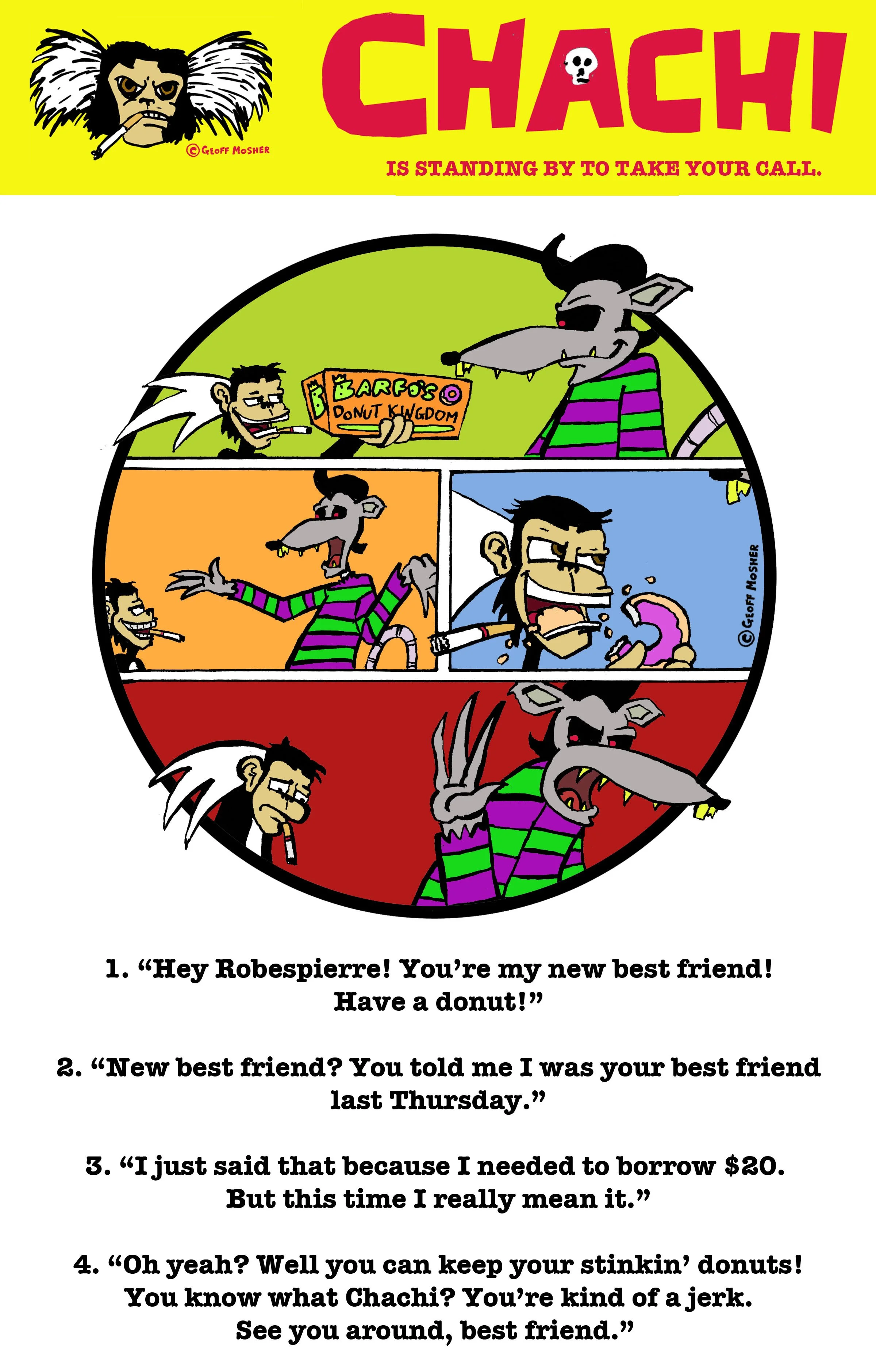Friends will be…