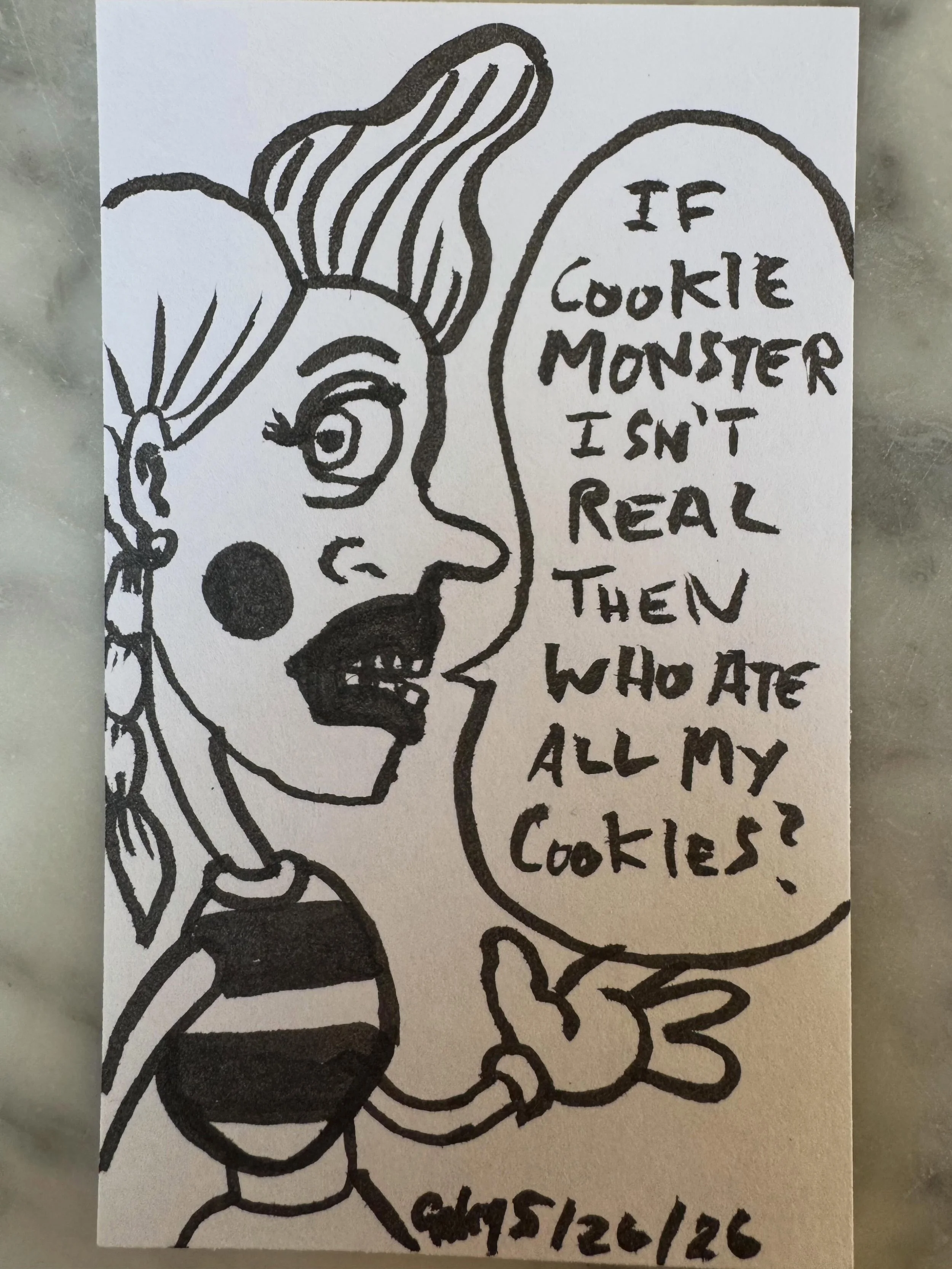 Cookie Monster isn&rsquo;t real?