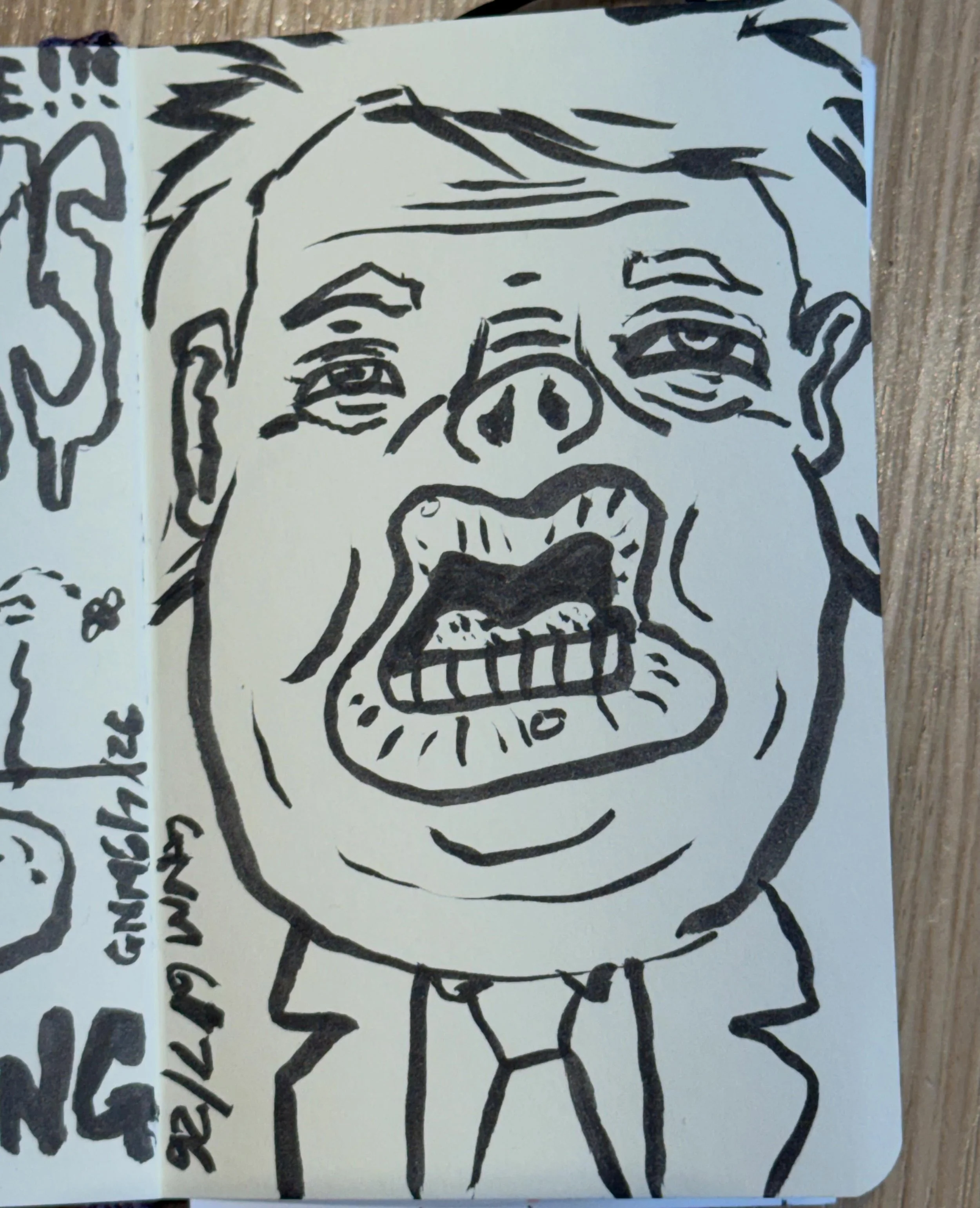 I wish this sketch could become our next president. He has all the qualities we look for in a dear leader.