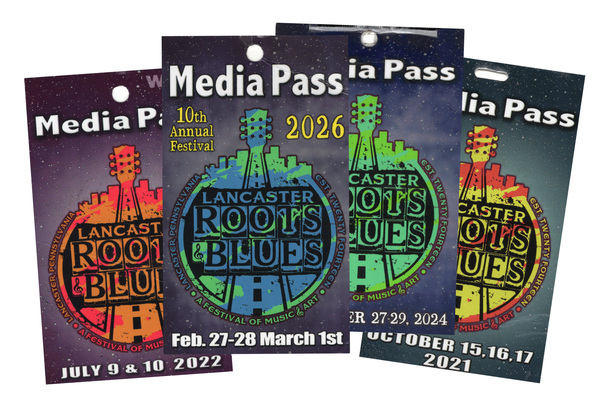 Media Passes for Lancaster Roots and Blues Festival