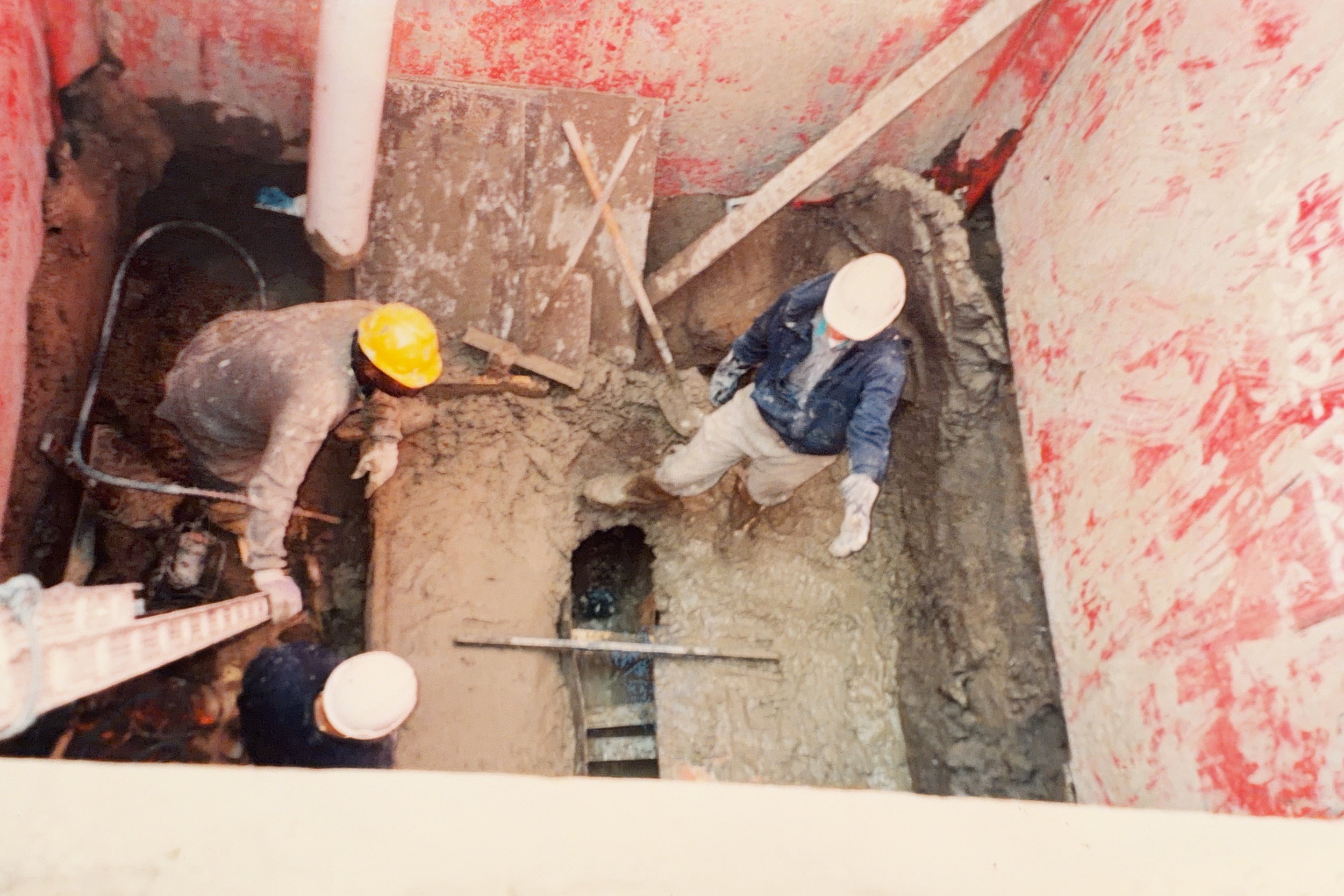 Repairing Main Sanity Line - Underground work for City of Detroit