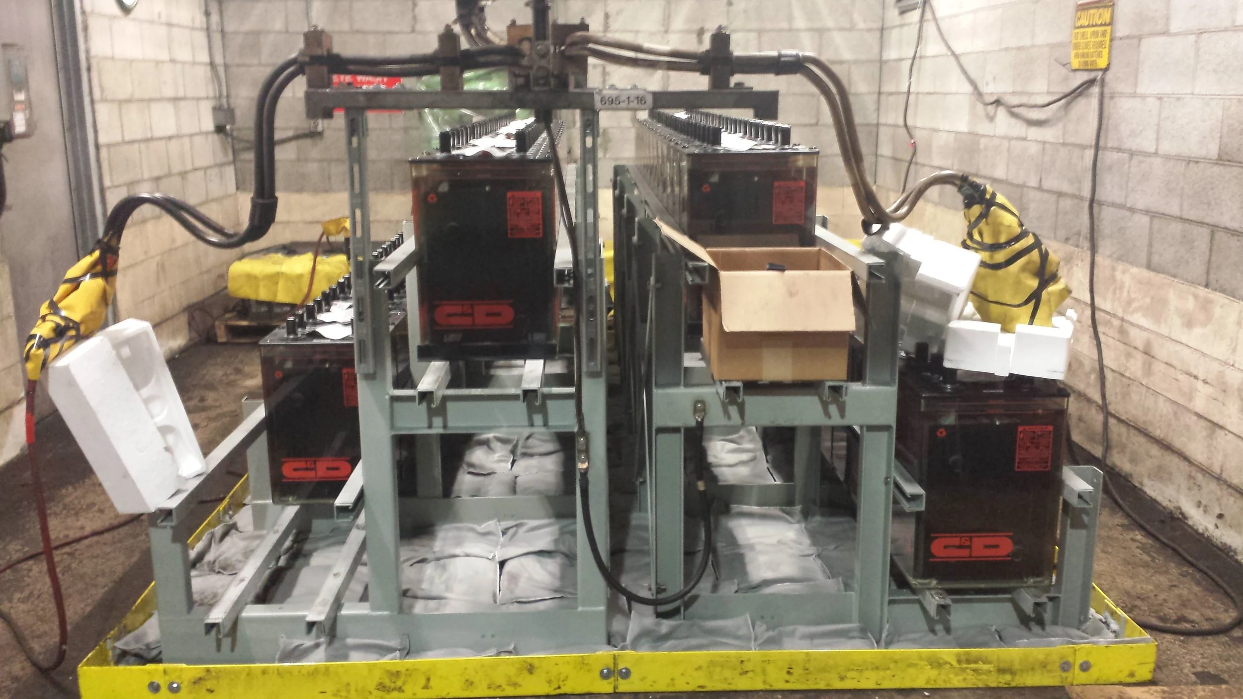Industrial transfer switch for Power Company- Battery Install.jpg